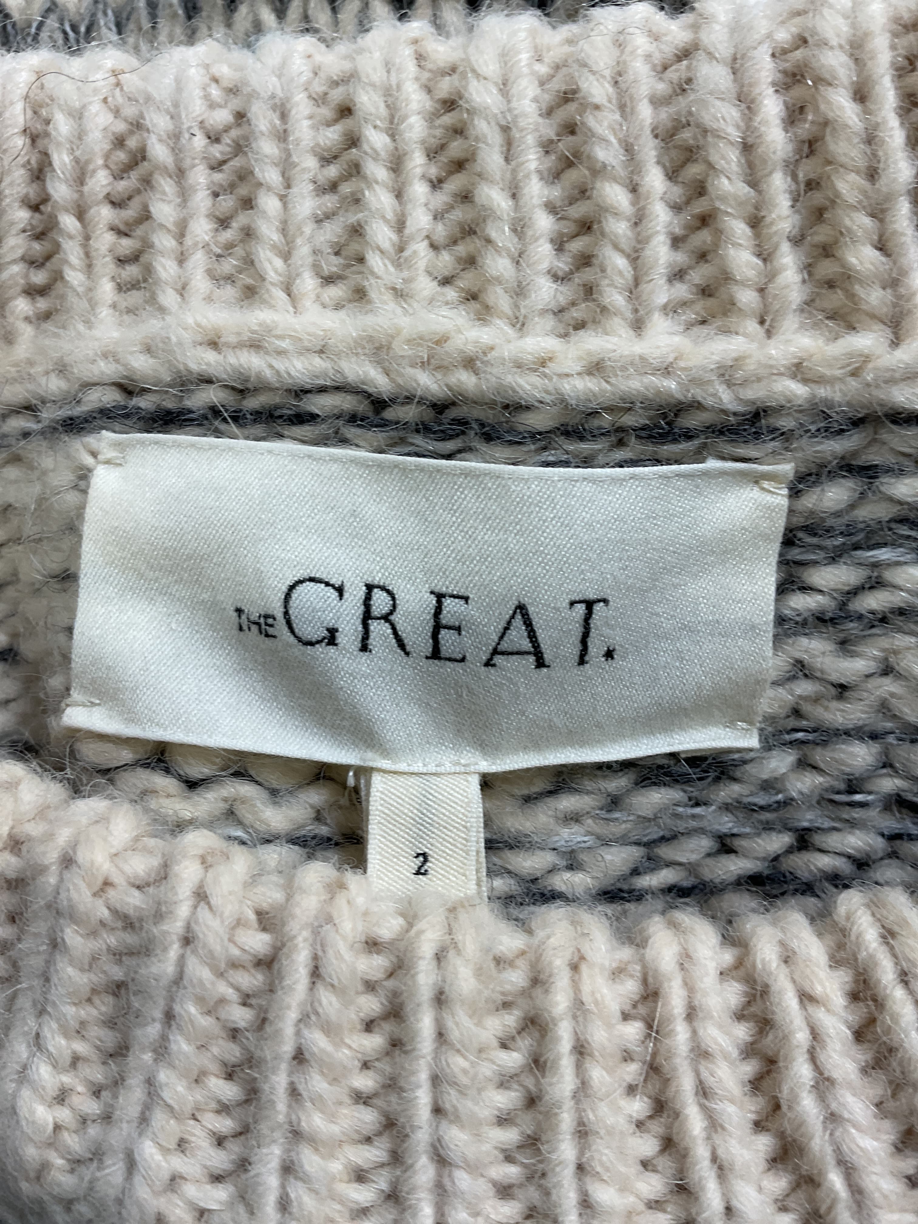 The Geo Check Alpaca-Blend Sweater - Image 2