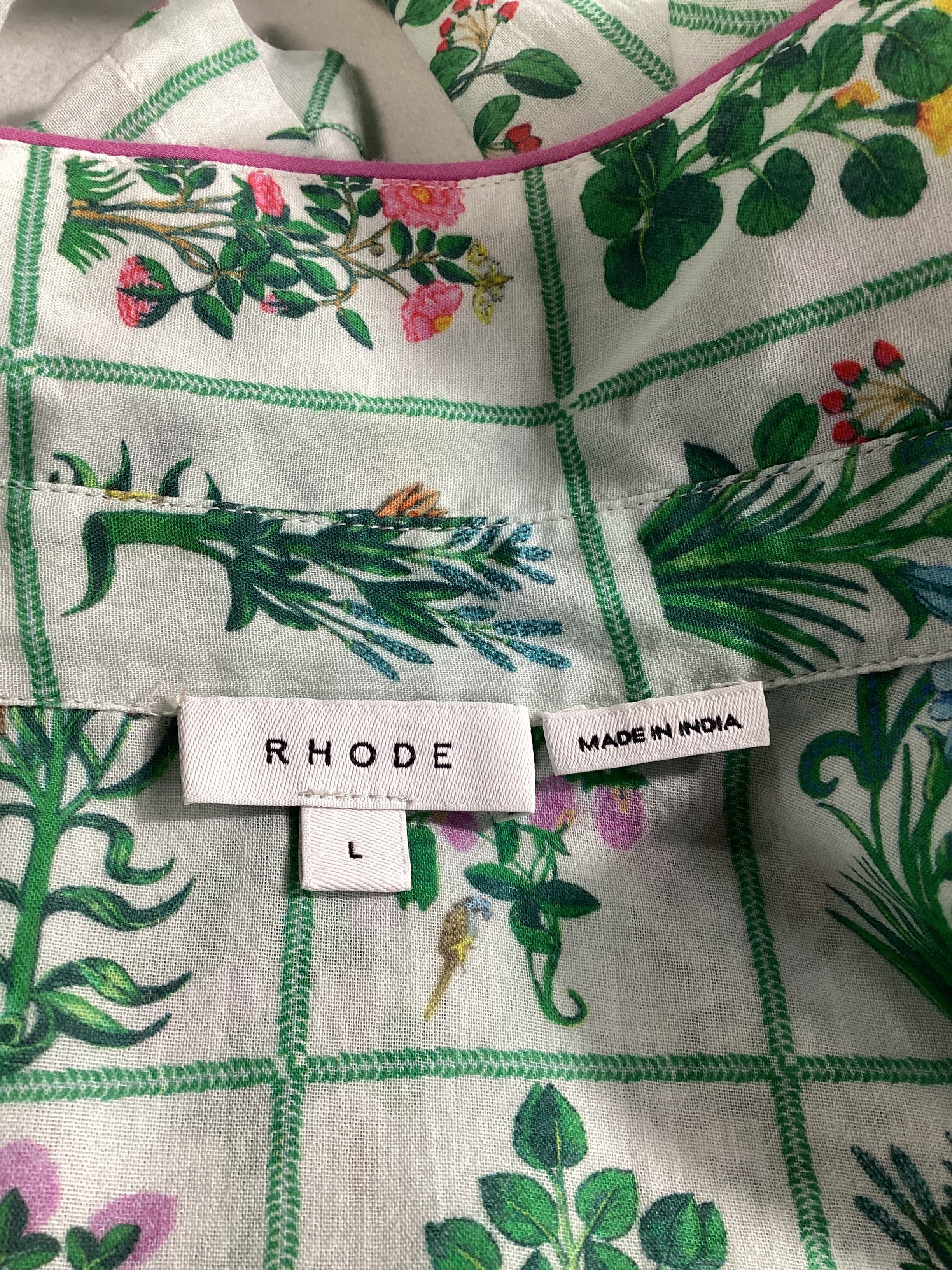 Rae Floral-Print Cotton-Voile Top - Image 3