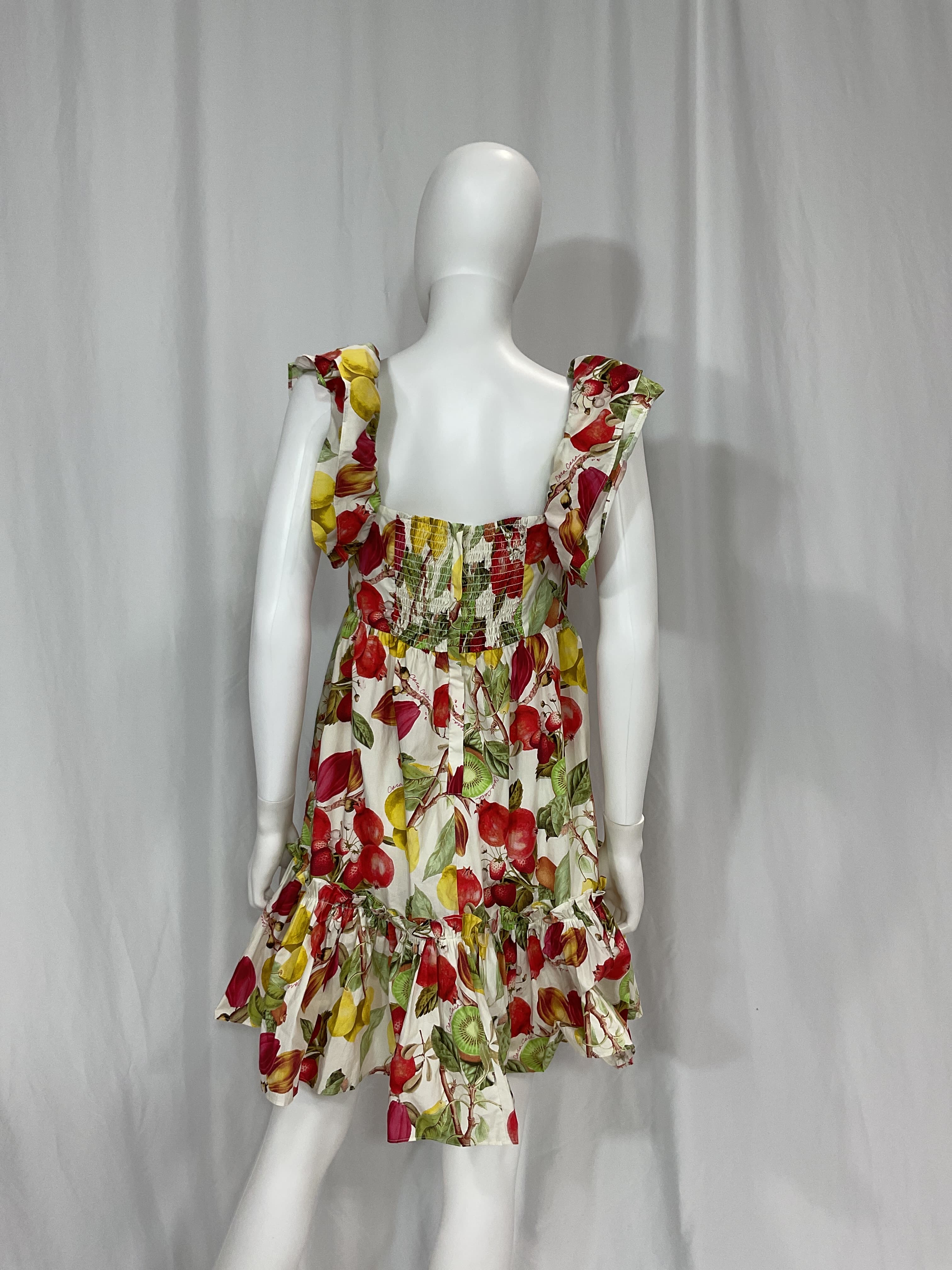 Lexa Floral Cotton Mini Dress - Image 3