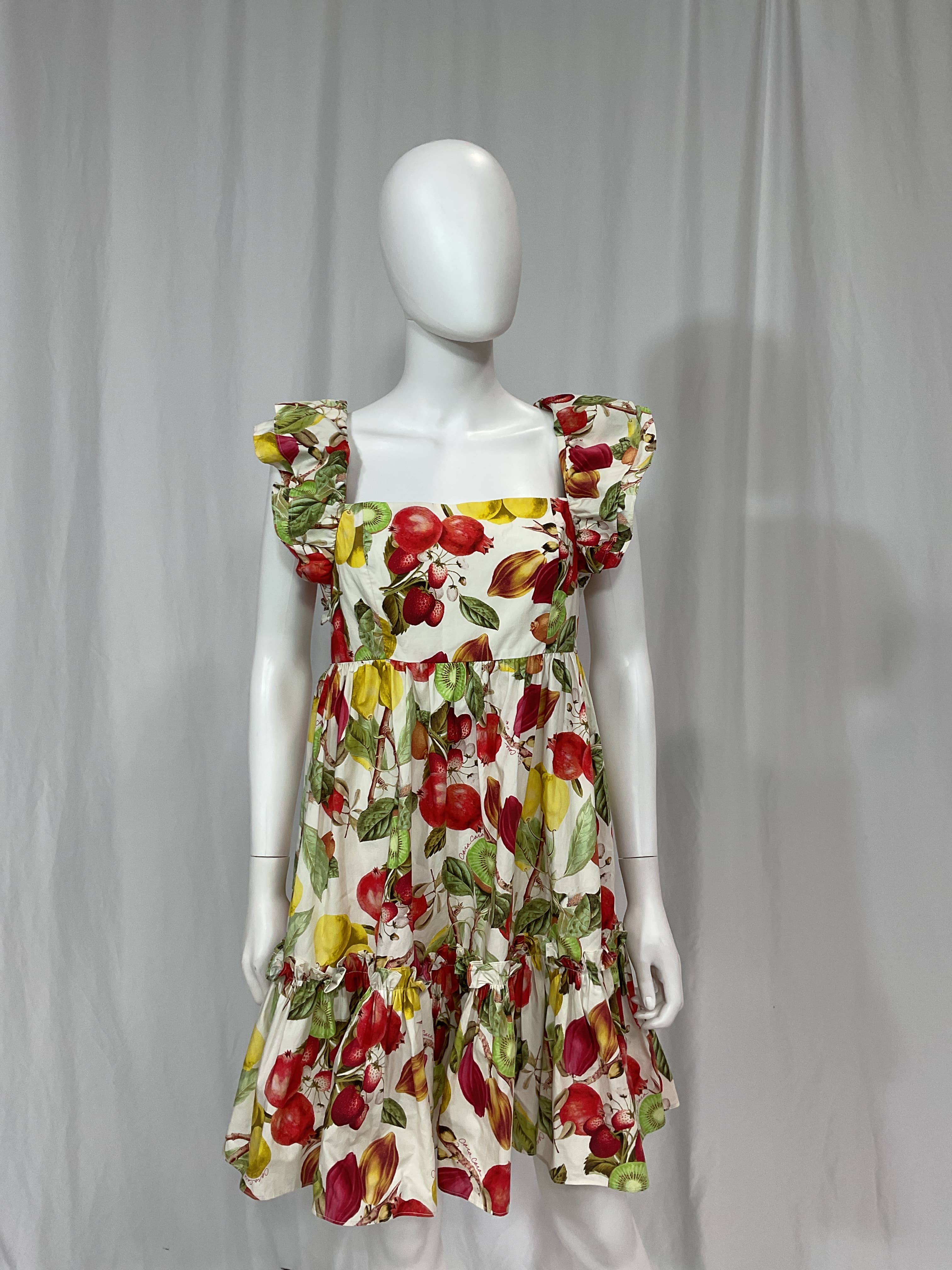 Lexa Floral Cotton Mini Dress - Image 2