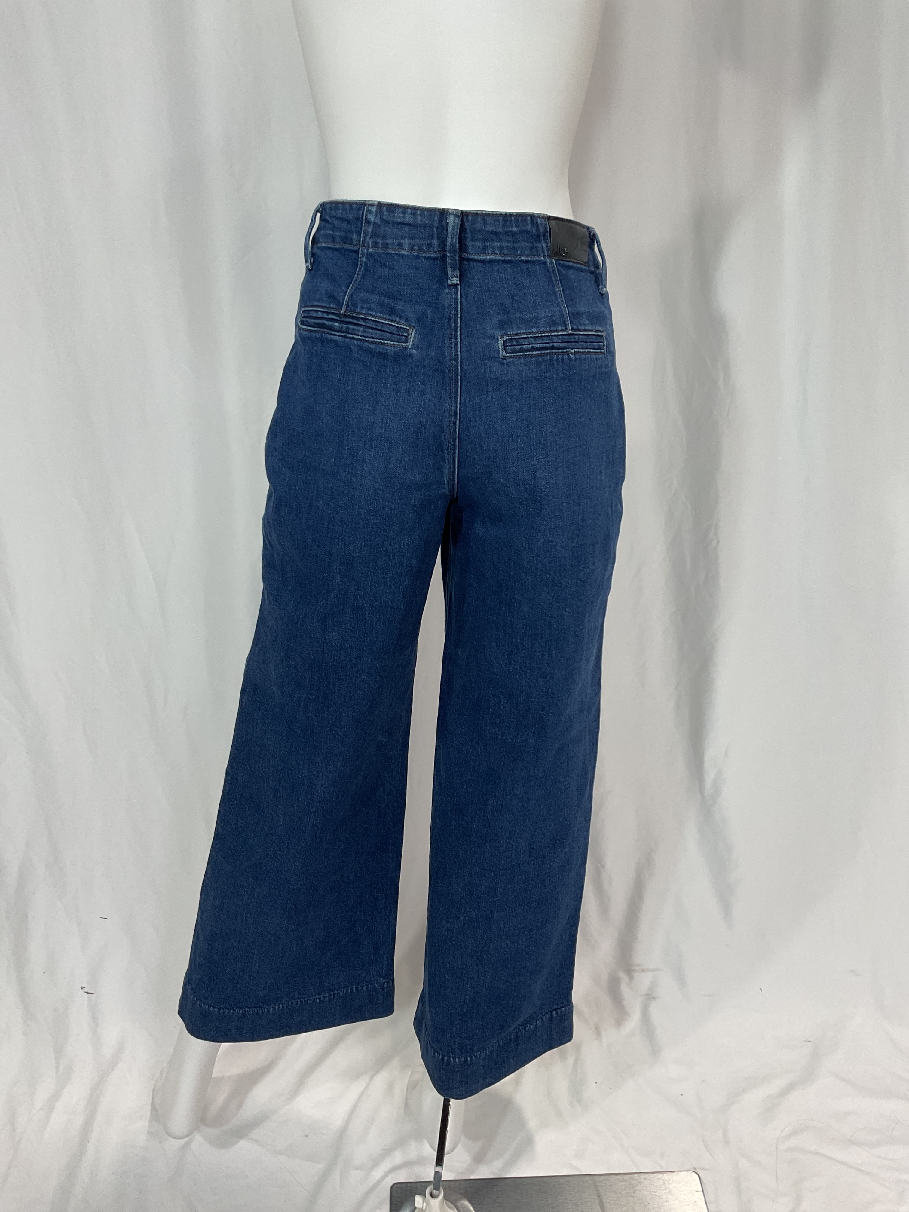 Harper High Waist Ankle Wide Leg Jeans - Image 2