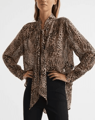 Tora Brown Blouse - Image 1