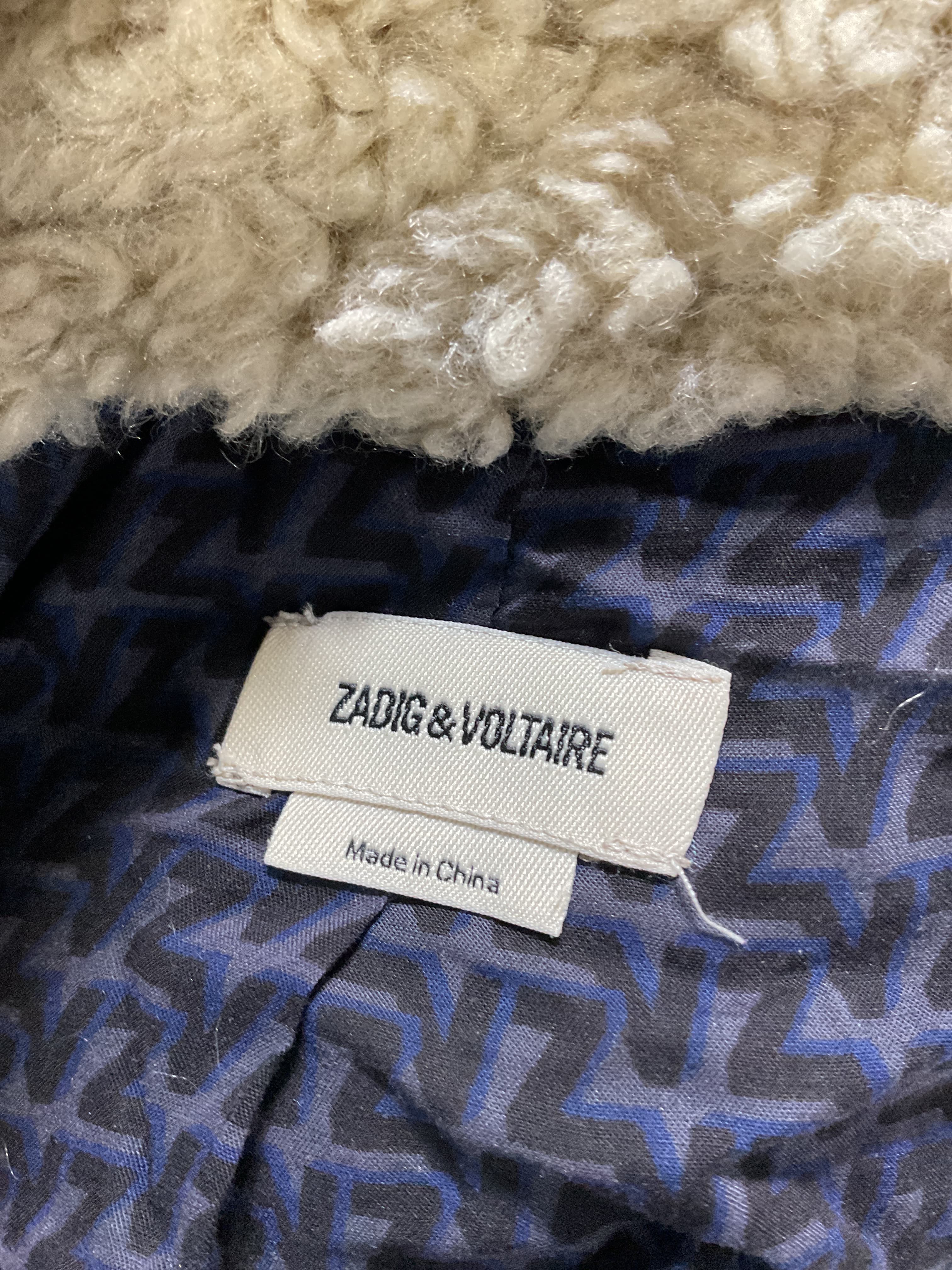 Fino Soft Curly Faux Fur Teddy Jacket - Image 3