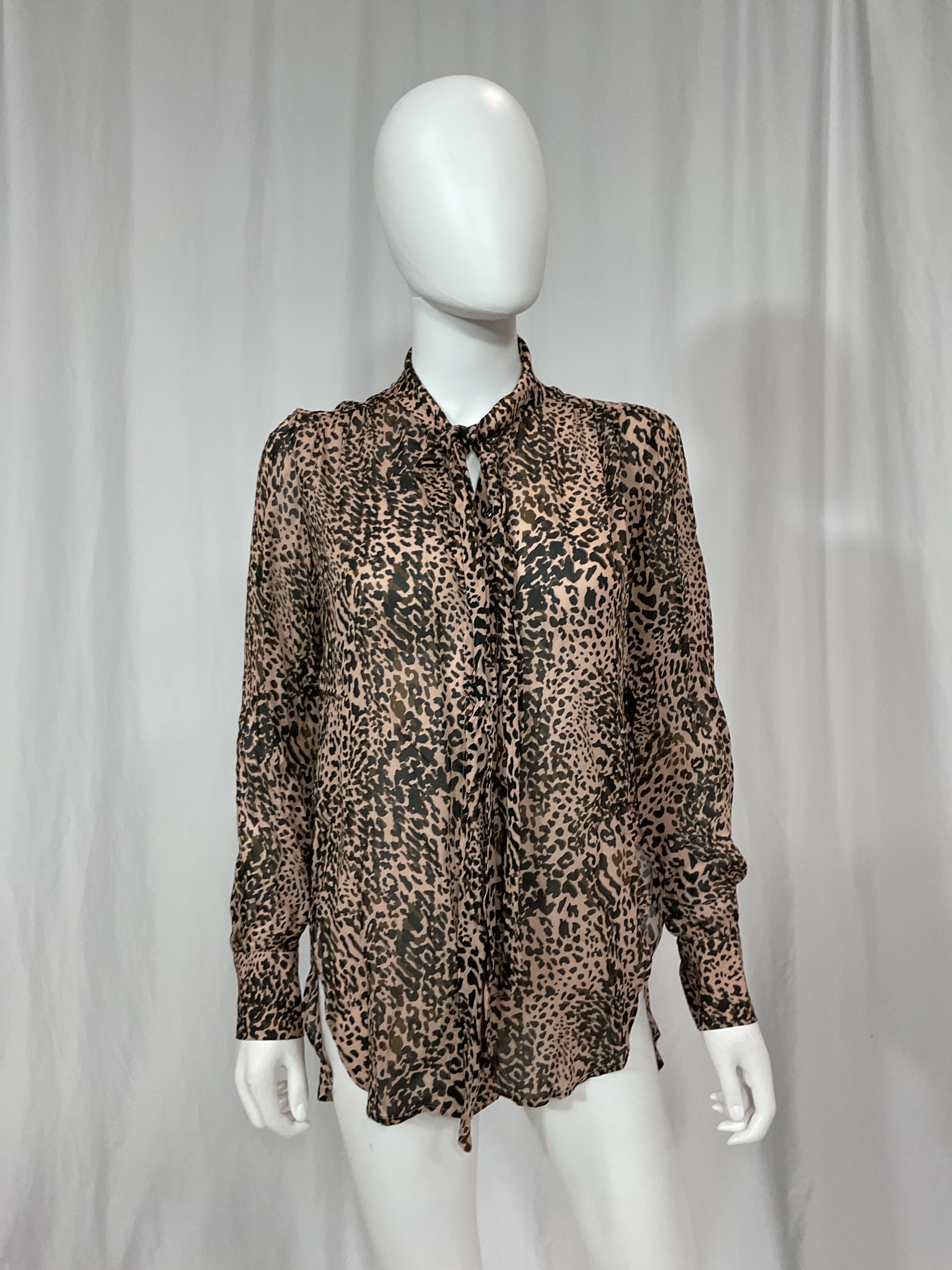 Tora Brown Blouse - Image 2