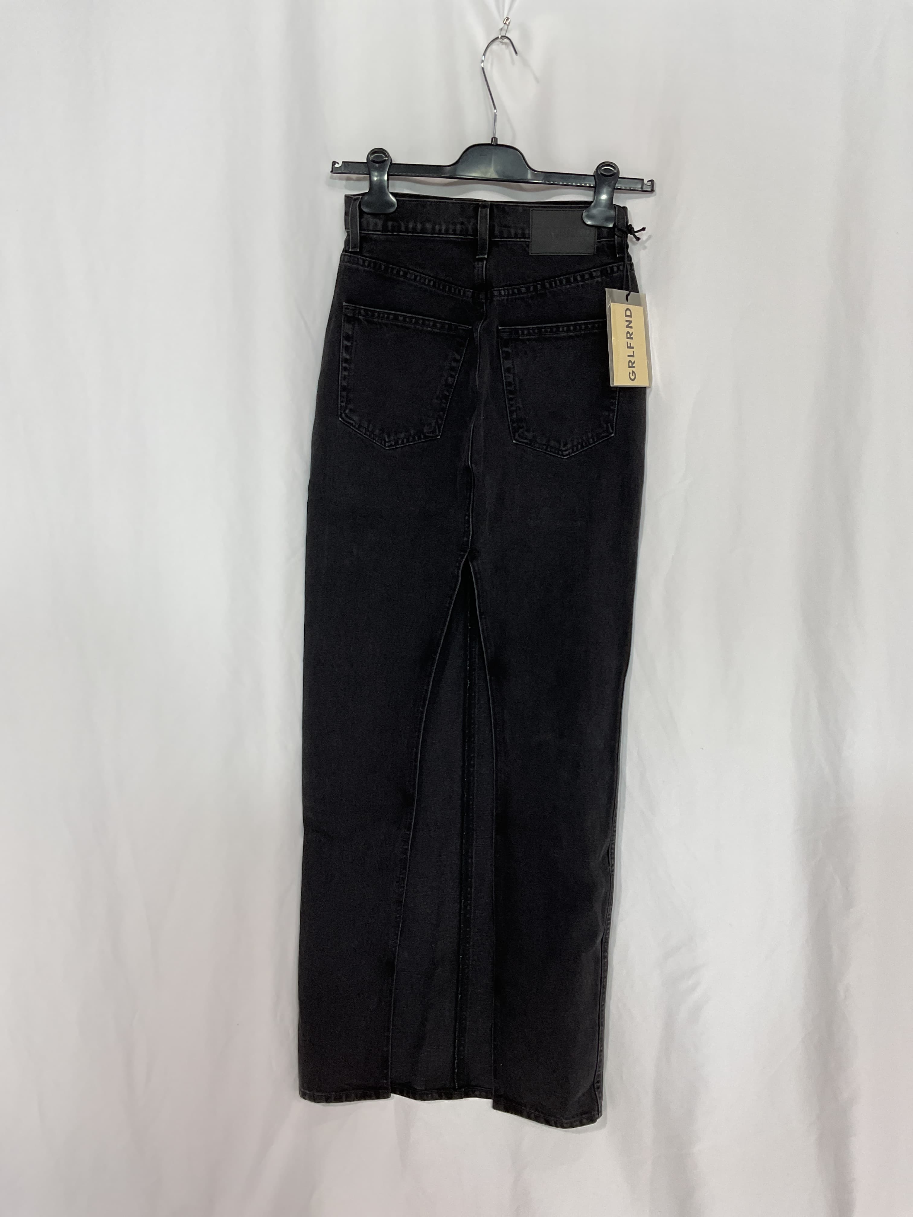 Amara Maxi Pencil Skirt With Back Slit In Loleta - Image 2