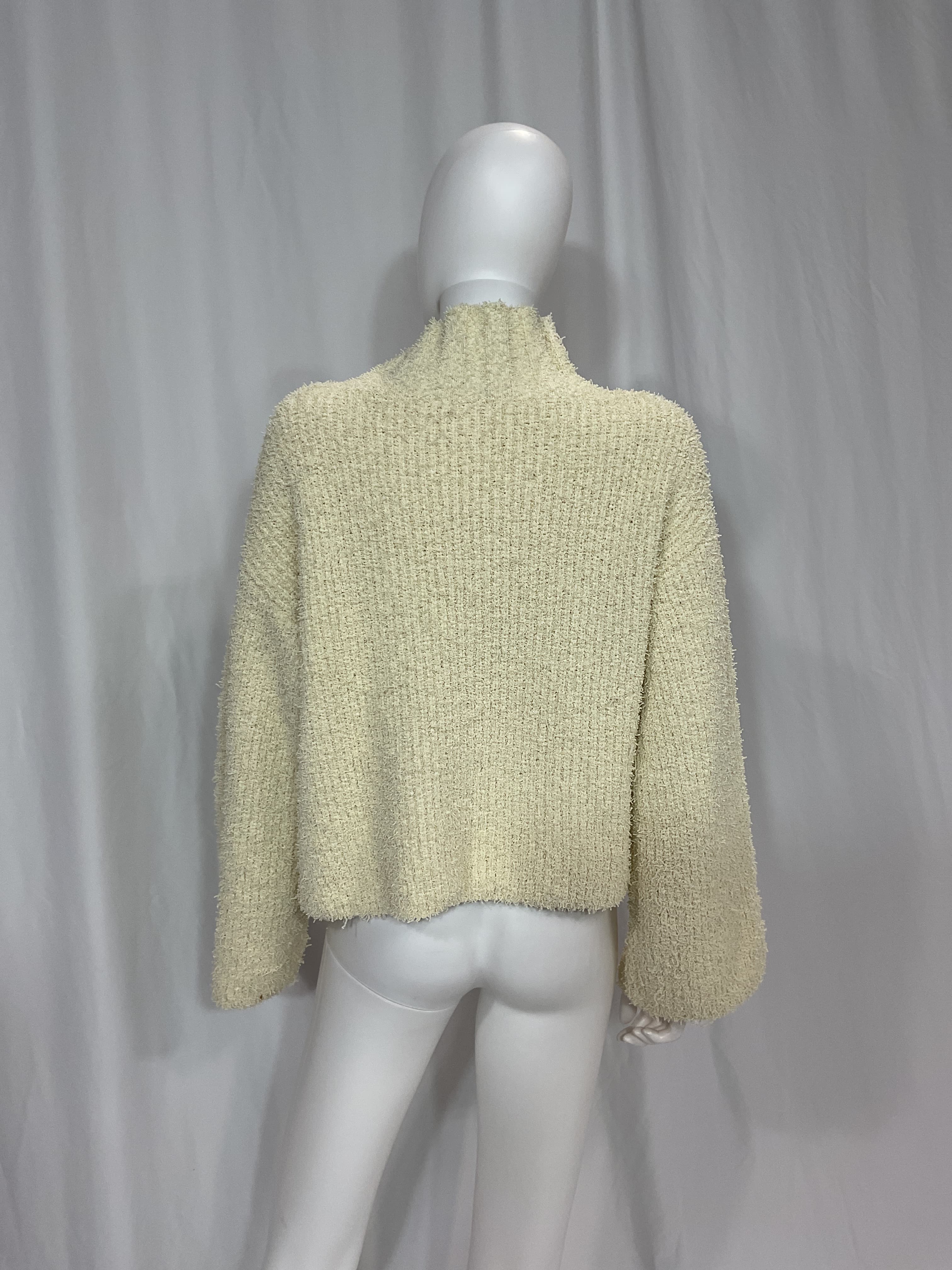 Leandra Turtleneck Sweater In Creme - Image 4
