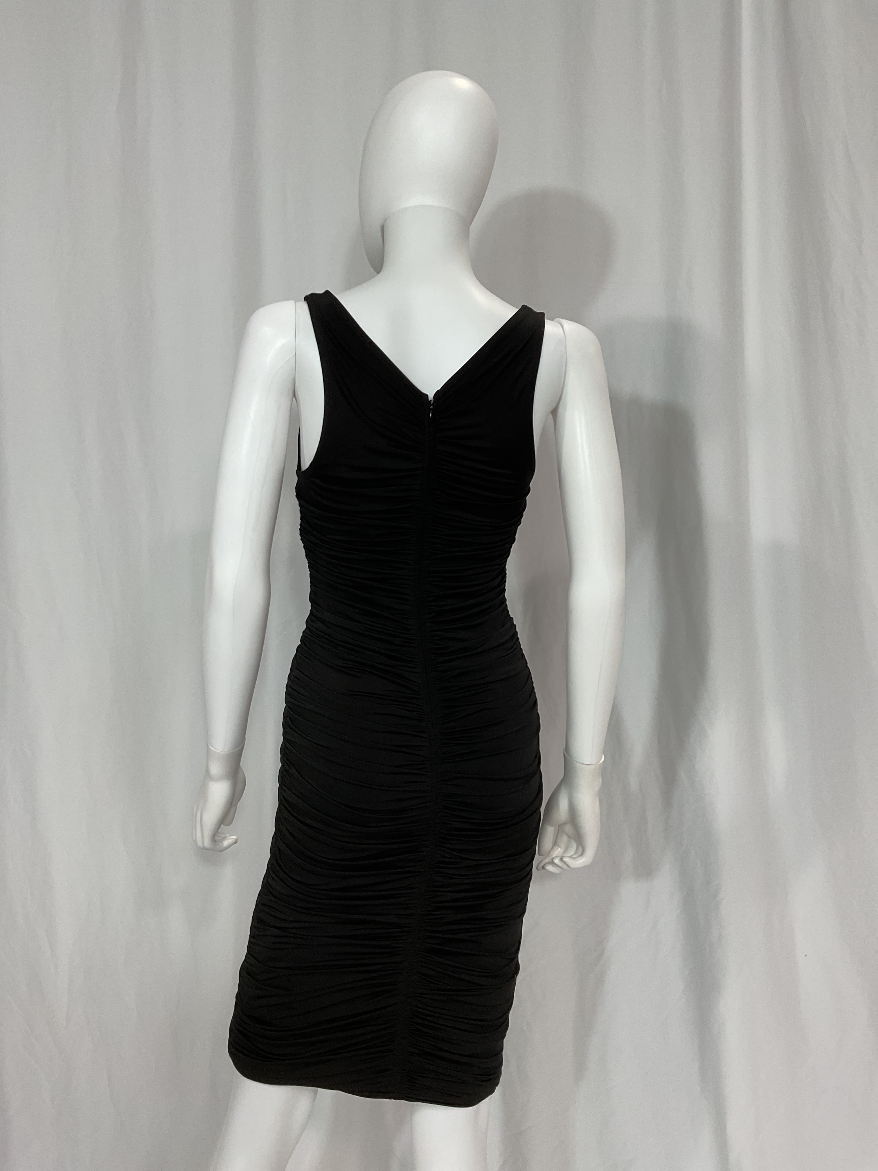 The Ezra Maternity Dress In Black - Image 2