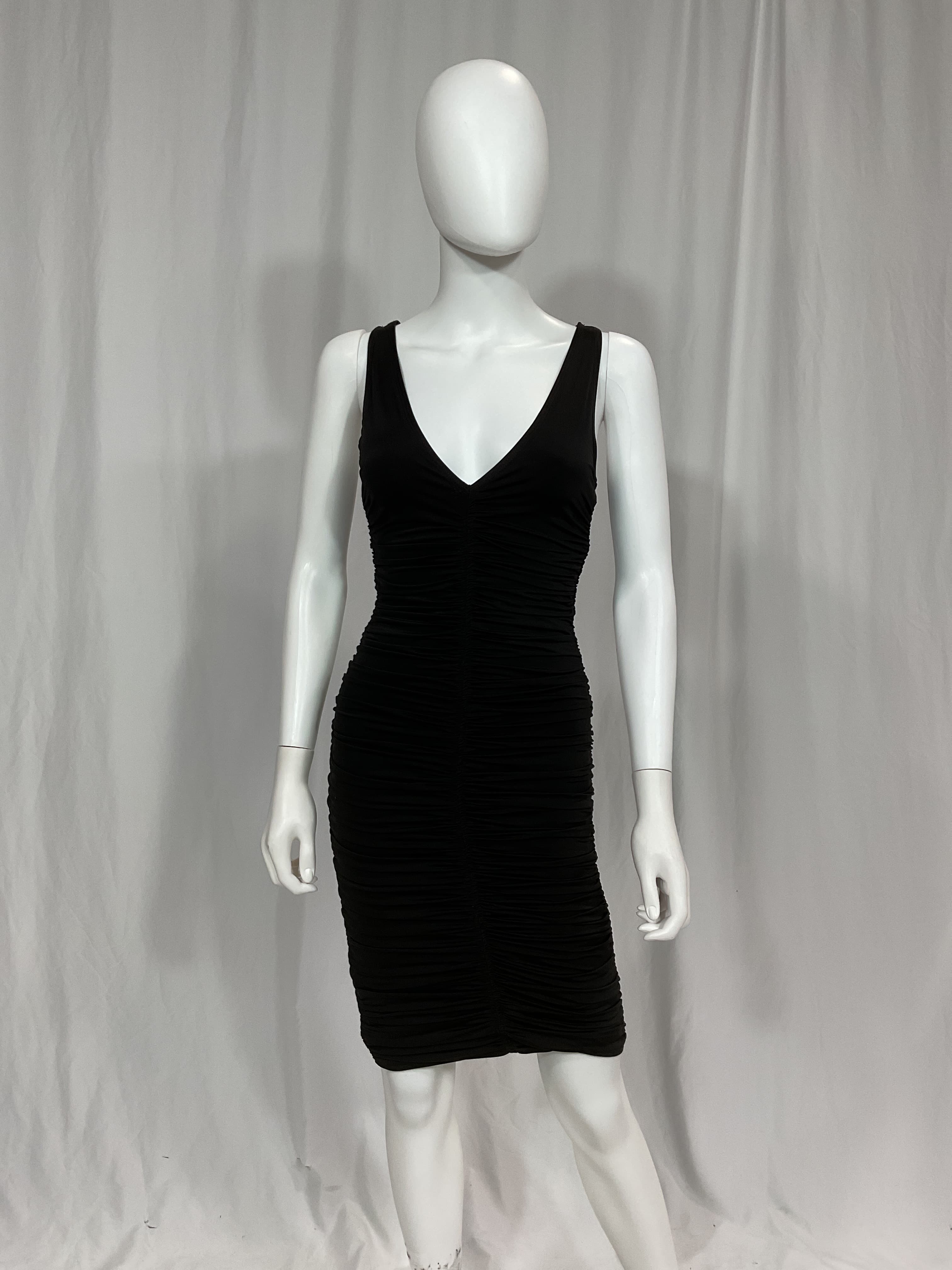 The Ezra Maternity Dress In Black - Image 4