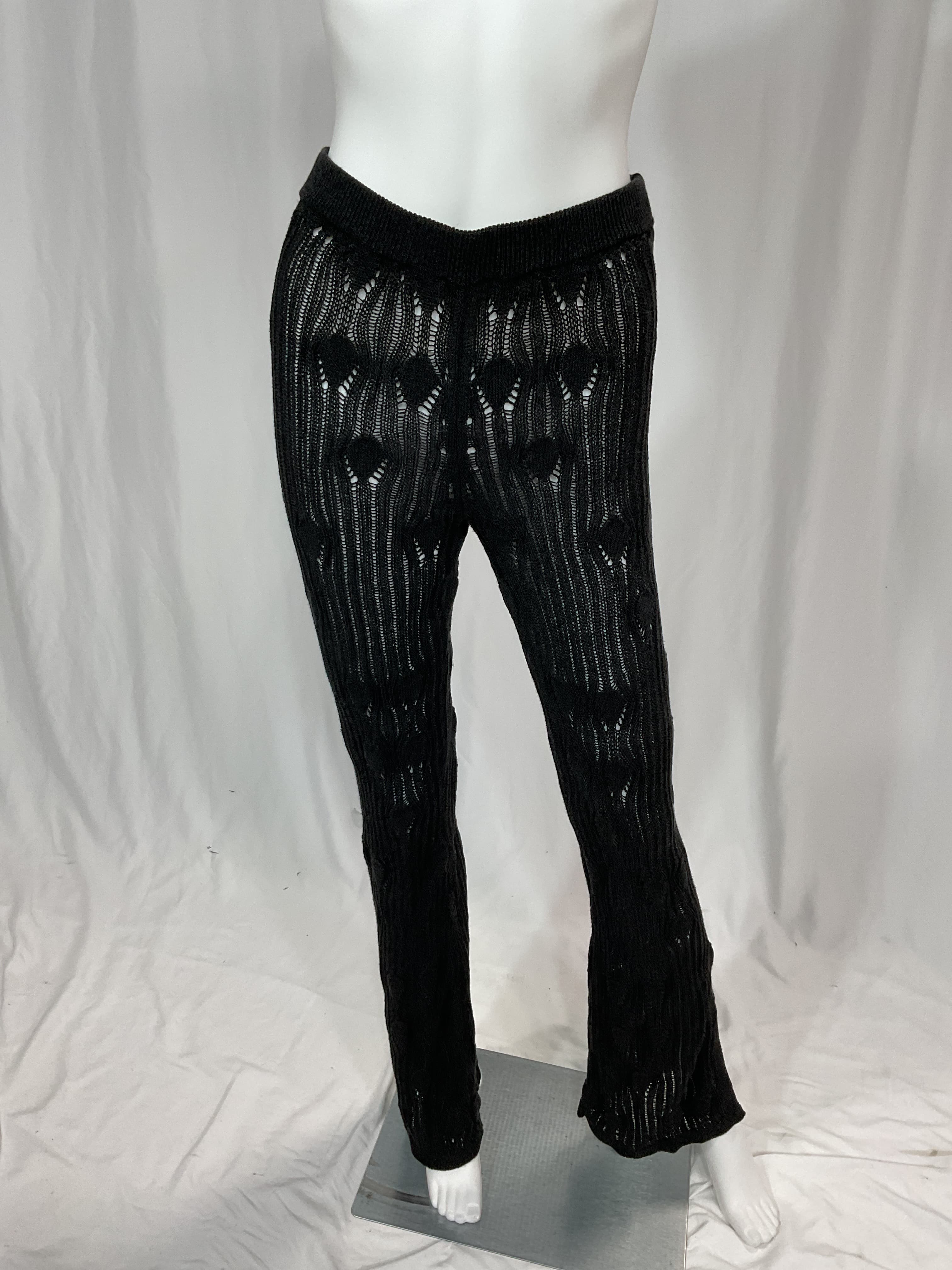 Astra Knit Pant In Black - Image 3
