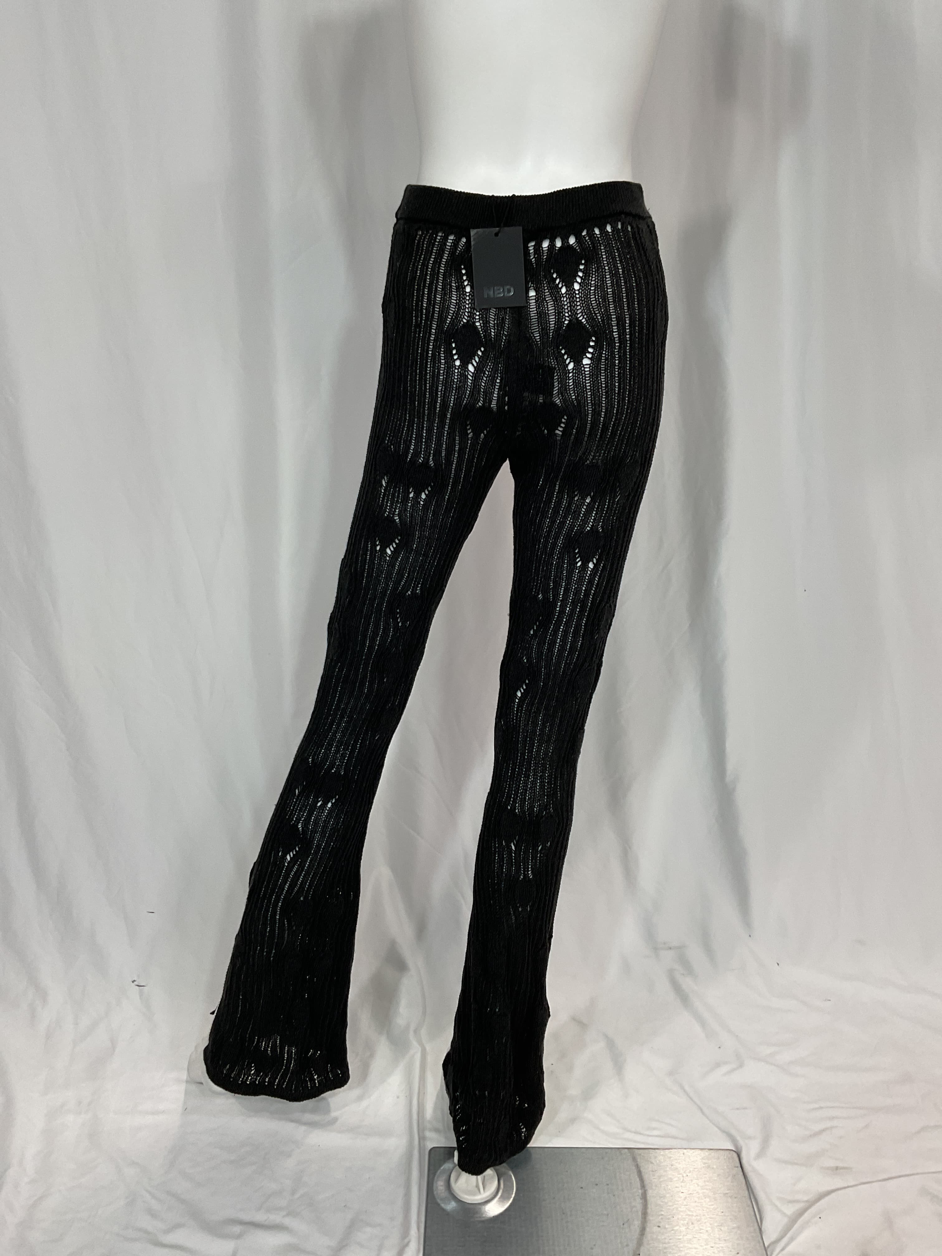 Astra Knit Pant In Black - Image 4
