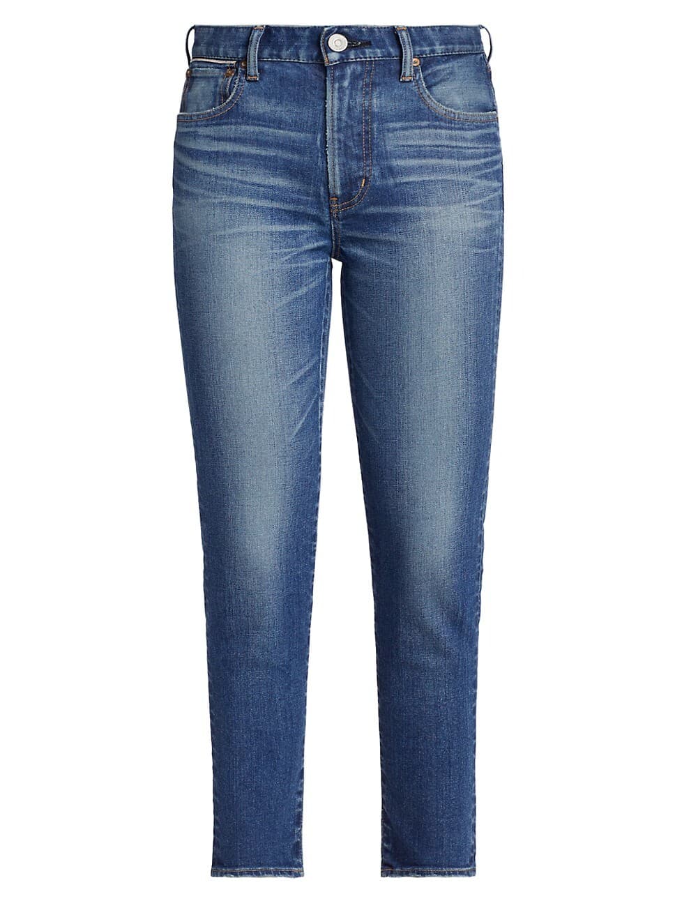 Ballena Mid-Rise Cropped Skinny Jeans - Image 1