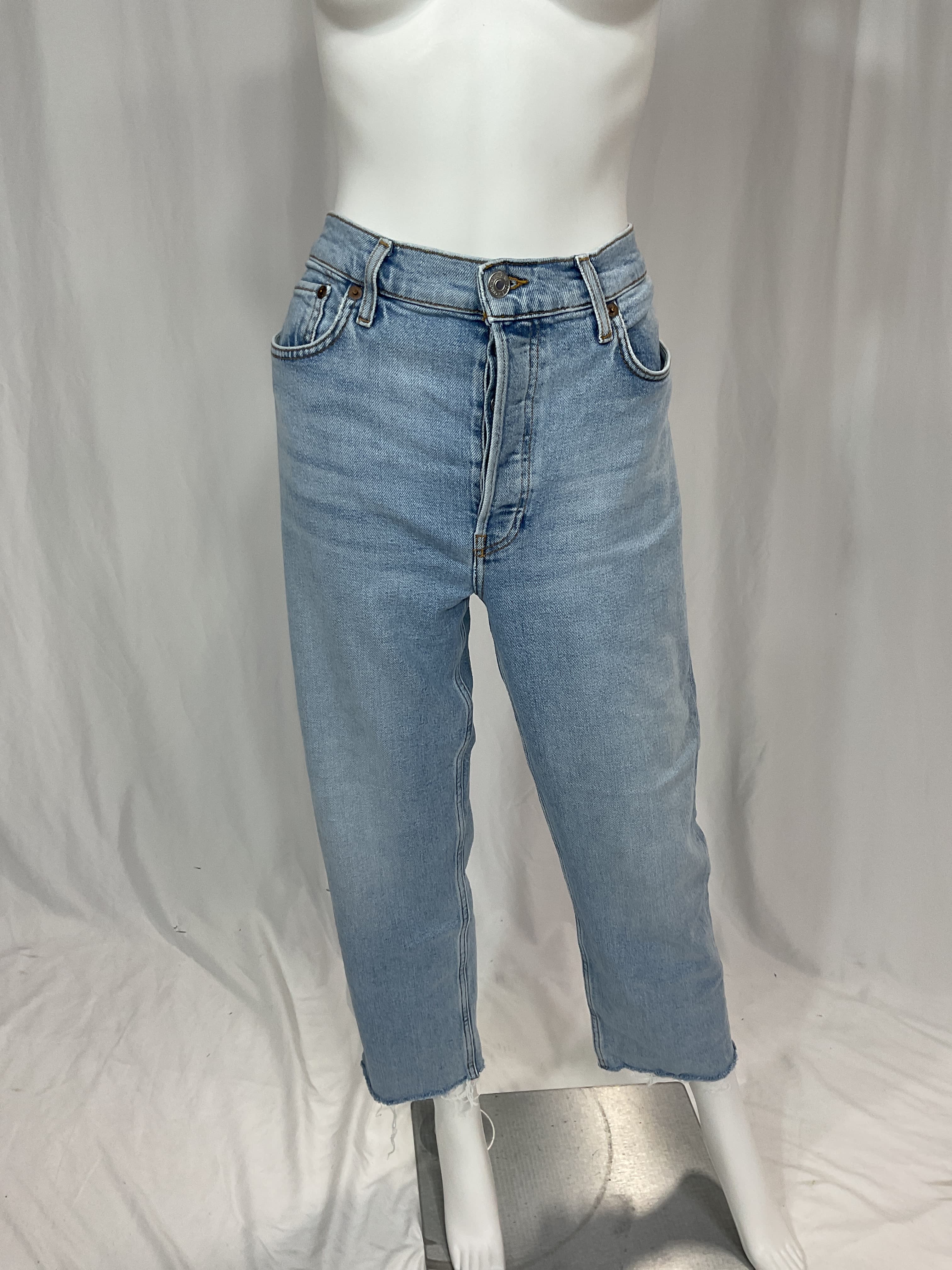 70s High Rise Comfort Stretch Stove Pipe Jeans - Image 2