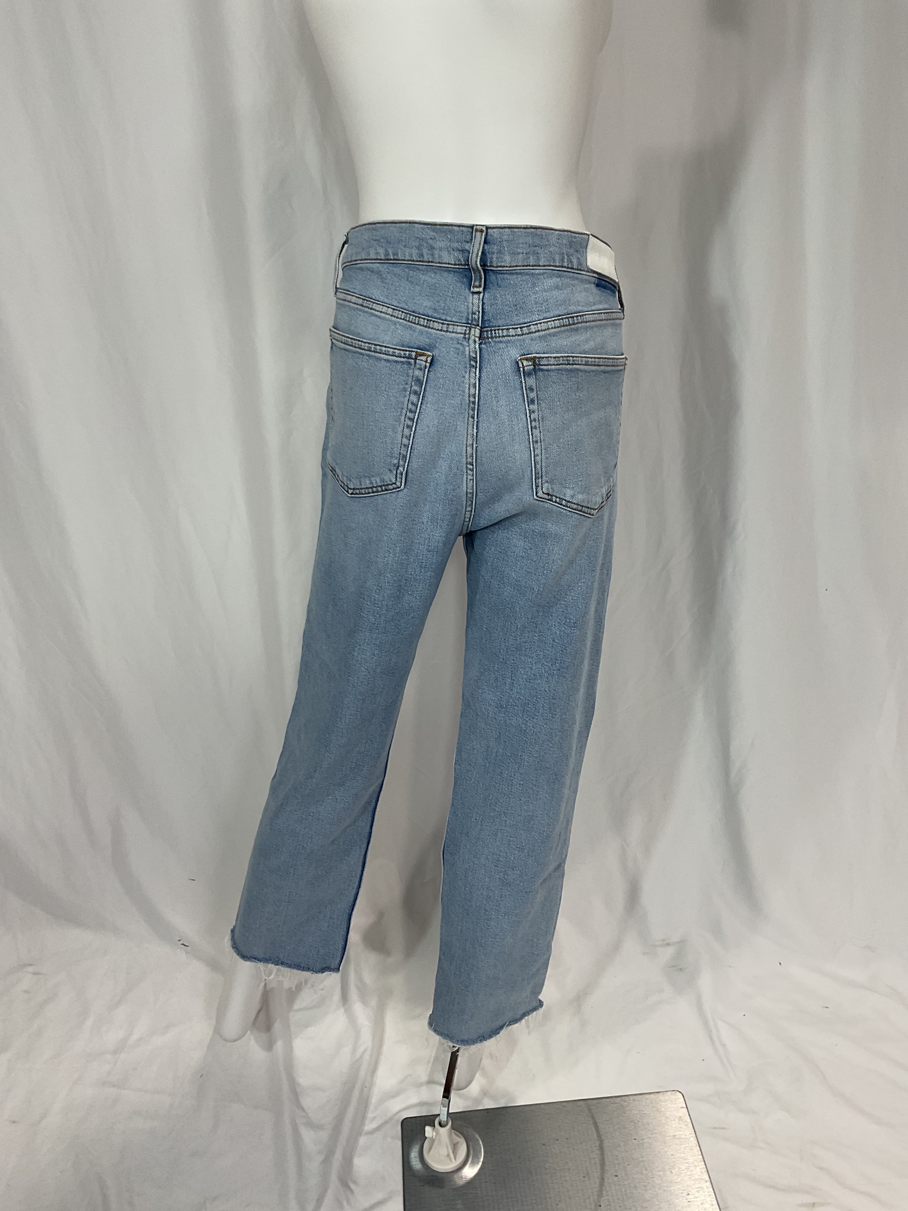 70s High Rise Comfort Stretch Stove Pipe Jeans - Image 3