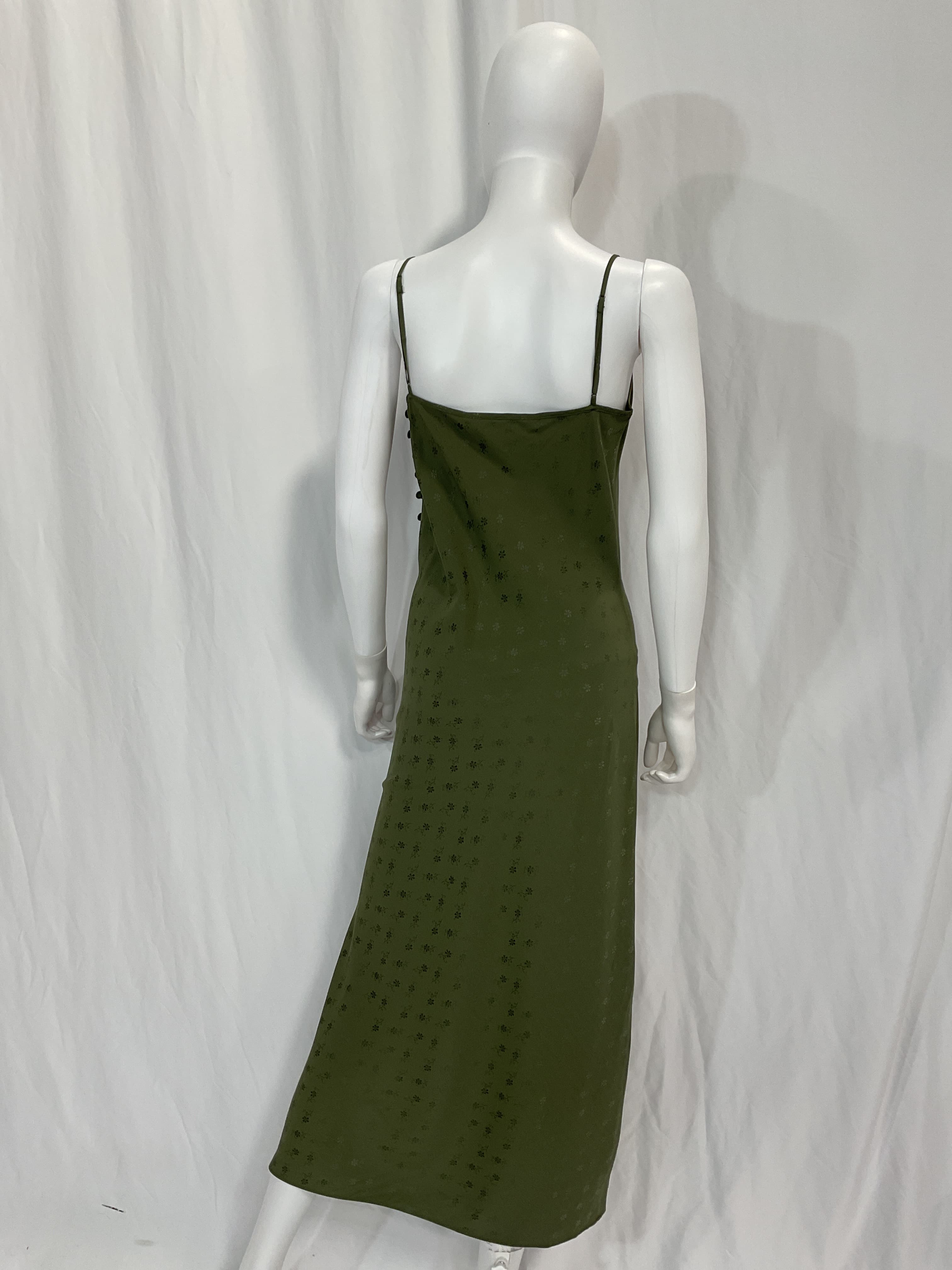 Chapel Silk Jacquard Dress - Image 2