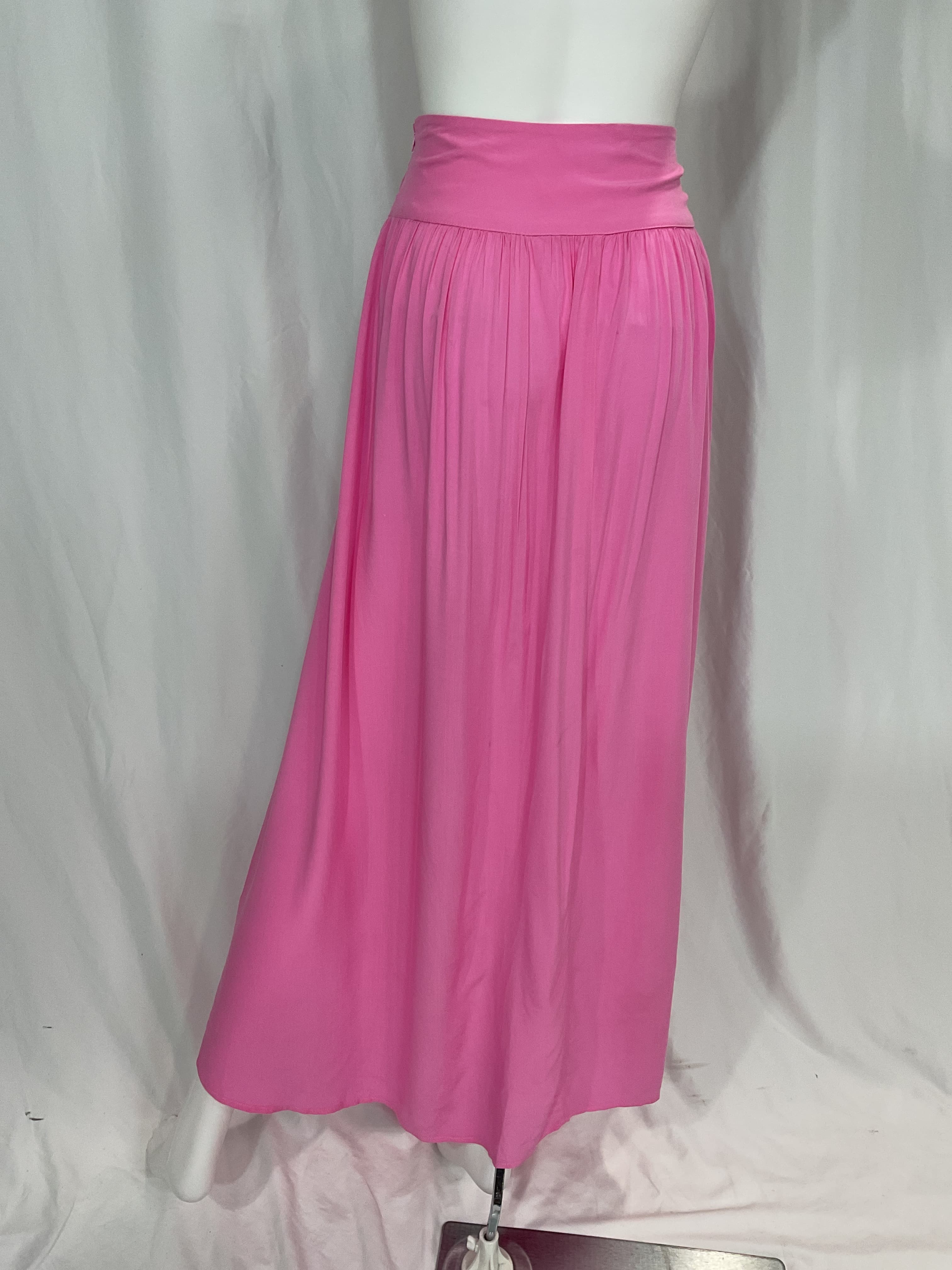 Elsa Wrap-Effect Voile Maxi Skirt - Image 4
