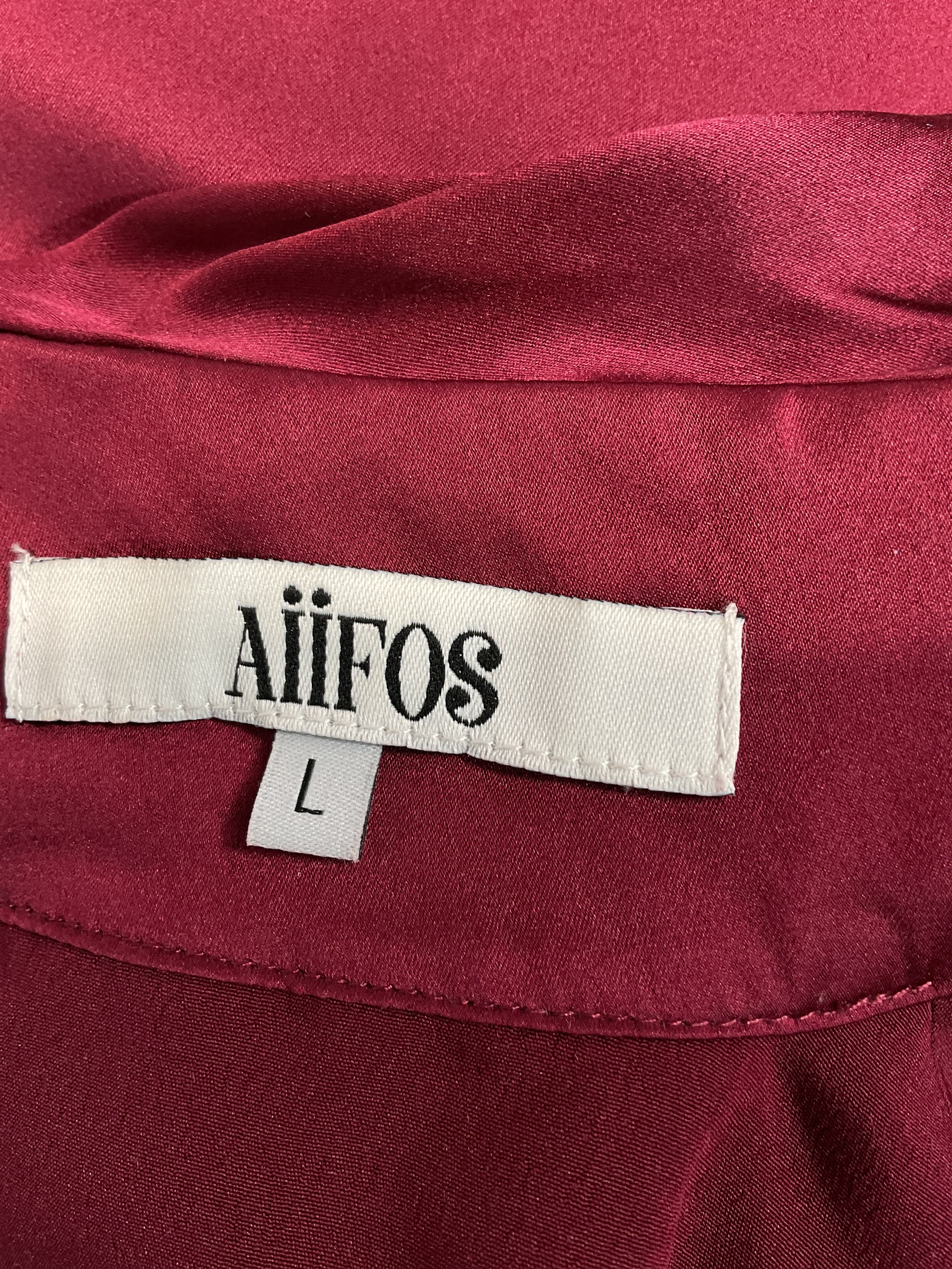 Leah Blouse In Bordeaux - Image 4