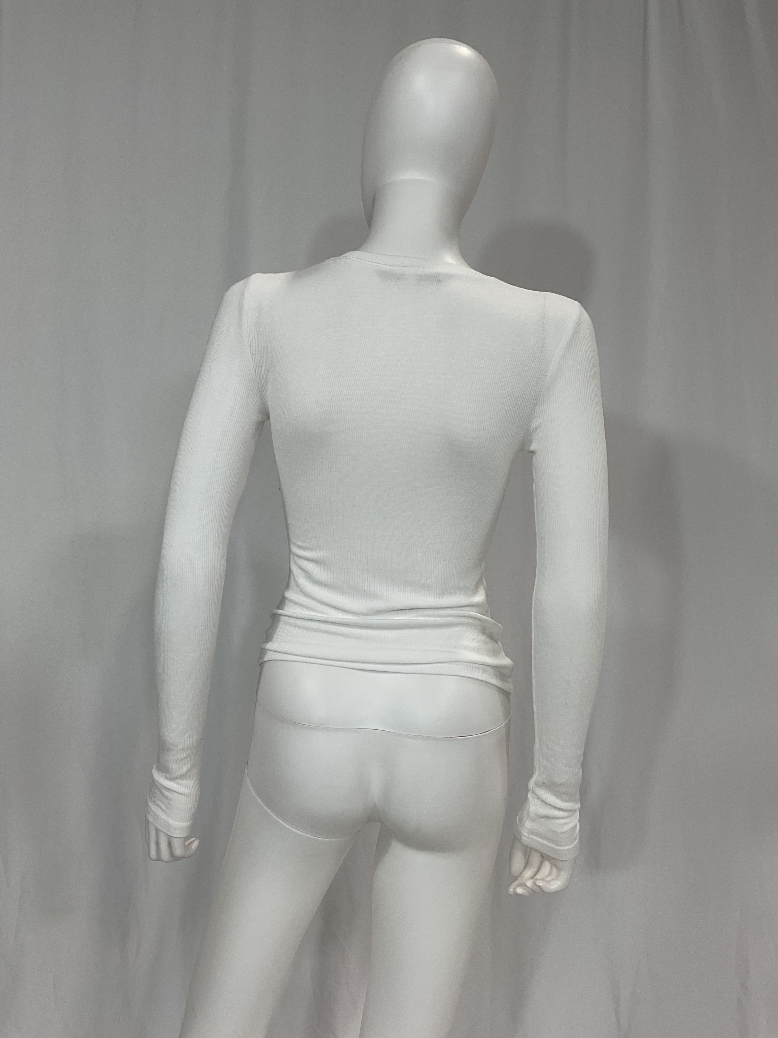 The Ribbed Long Sleeve Top - Image 2