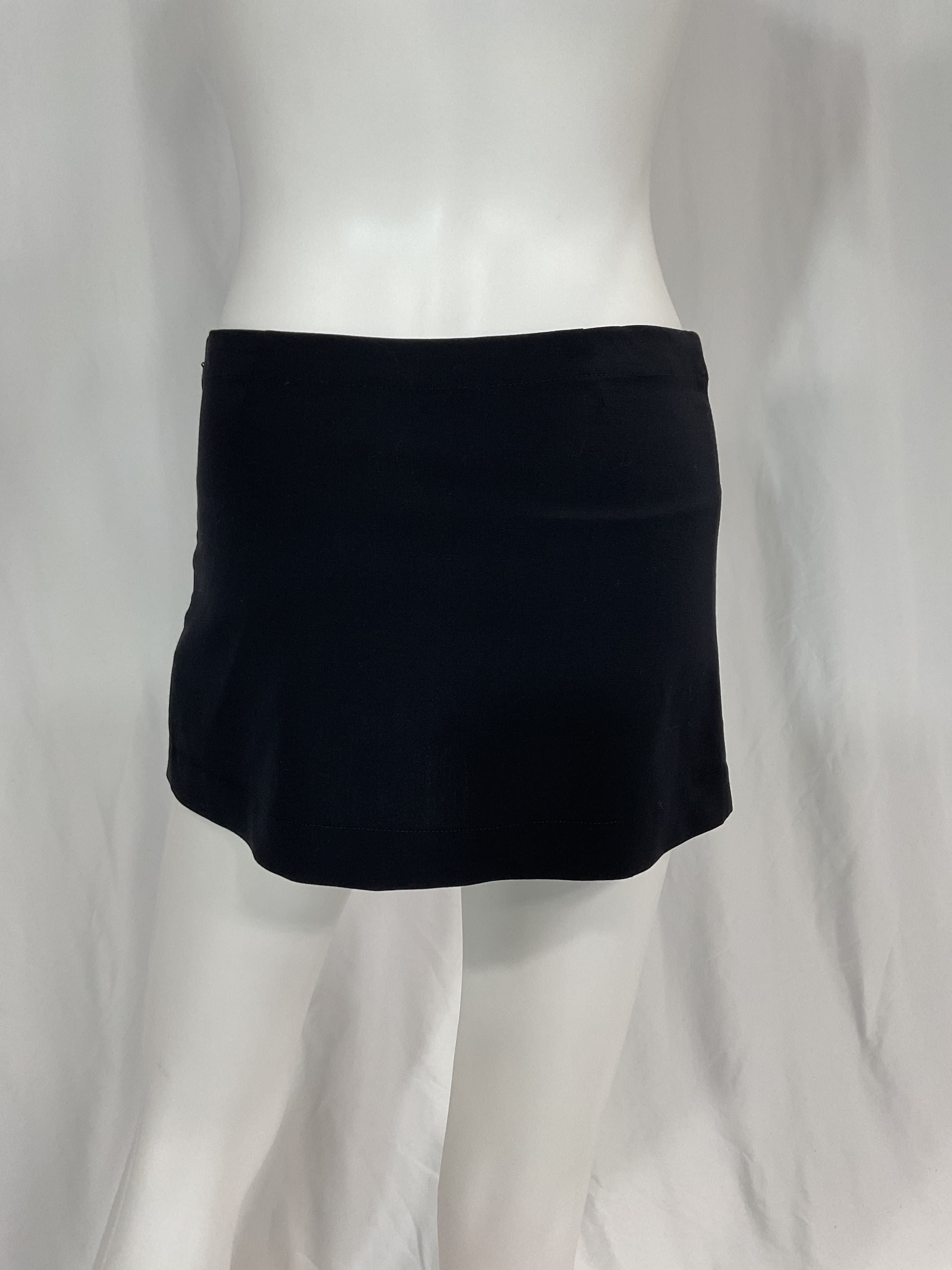 Micro Mini Skirt In Black - Image 3