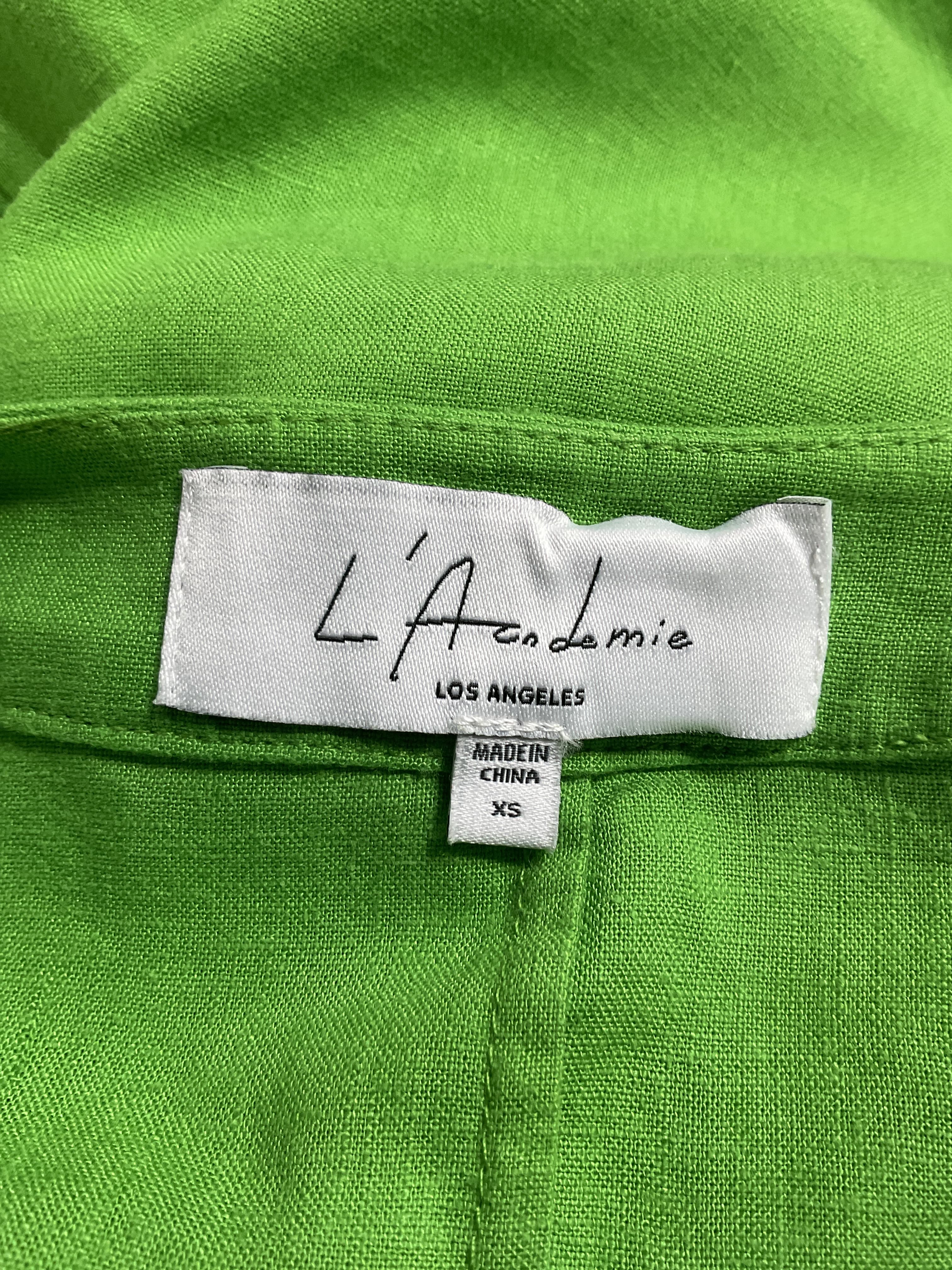 The Janeiro Mini Dress In Lime - Image 4