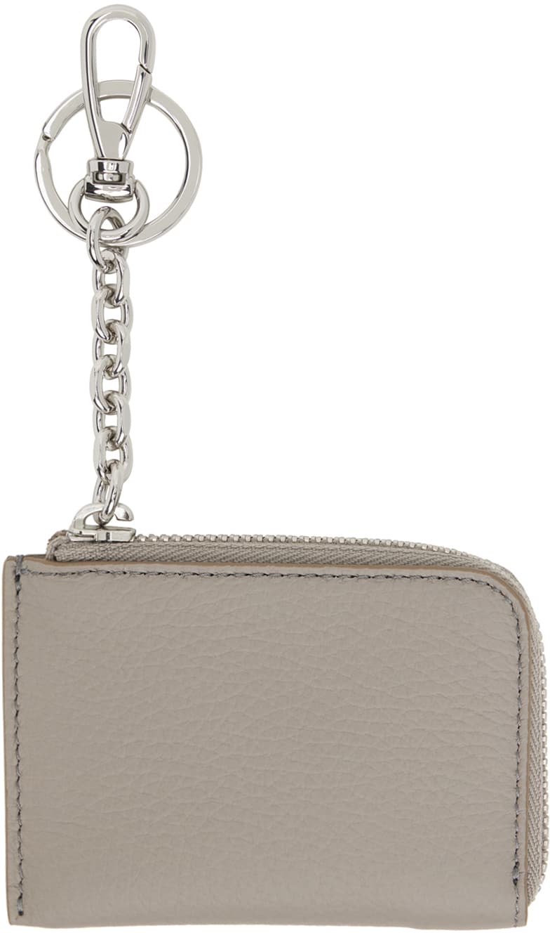 Taupe Keyring Wallet - Image 1