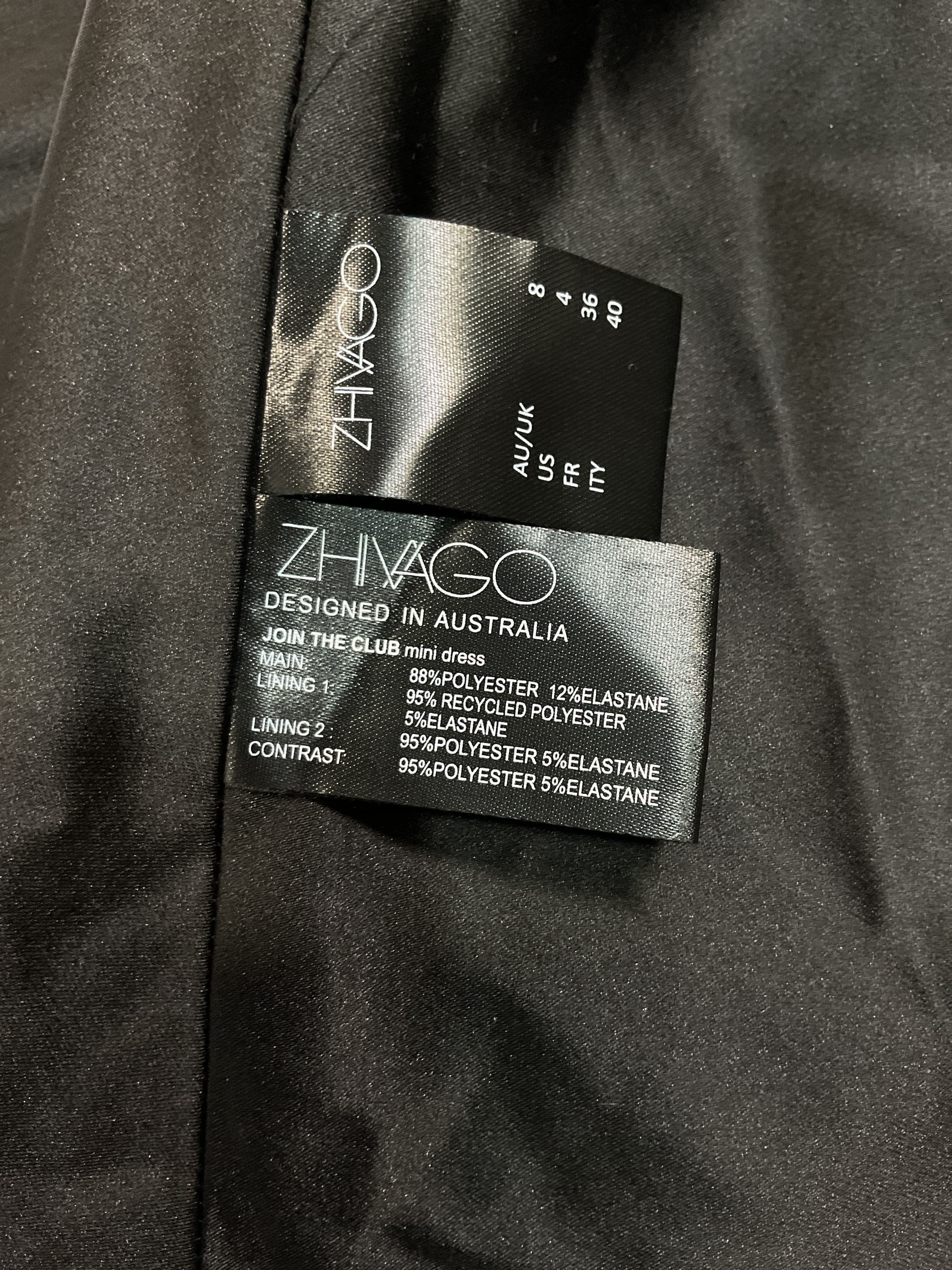 Join The Club Mini Dress In Black - Image 3