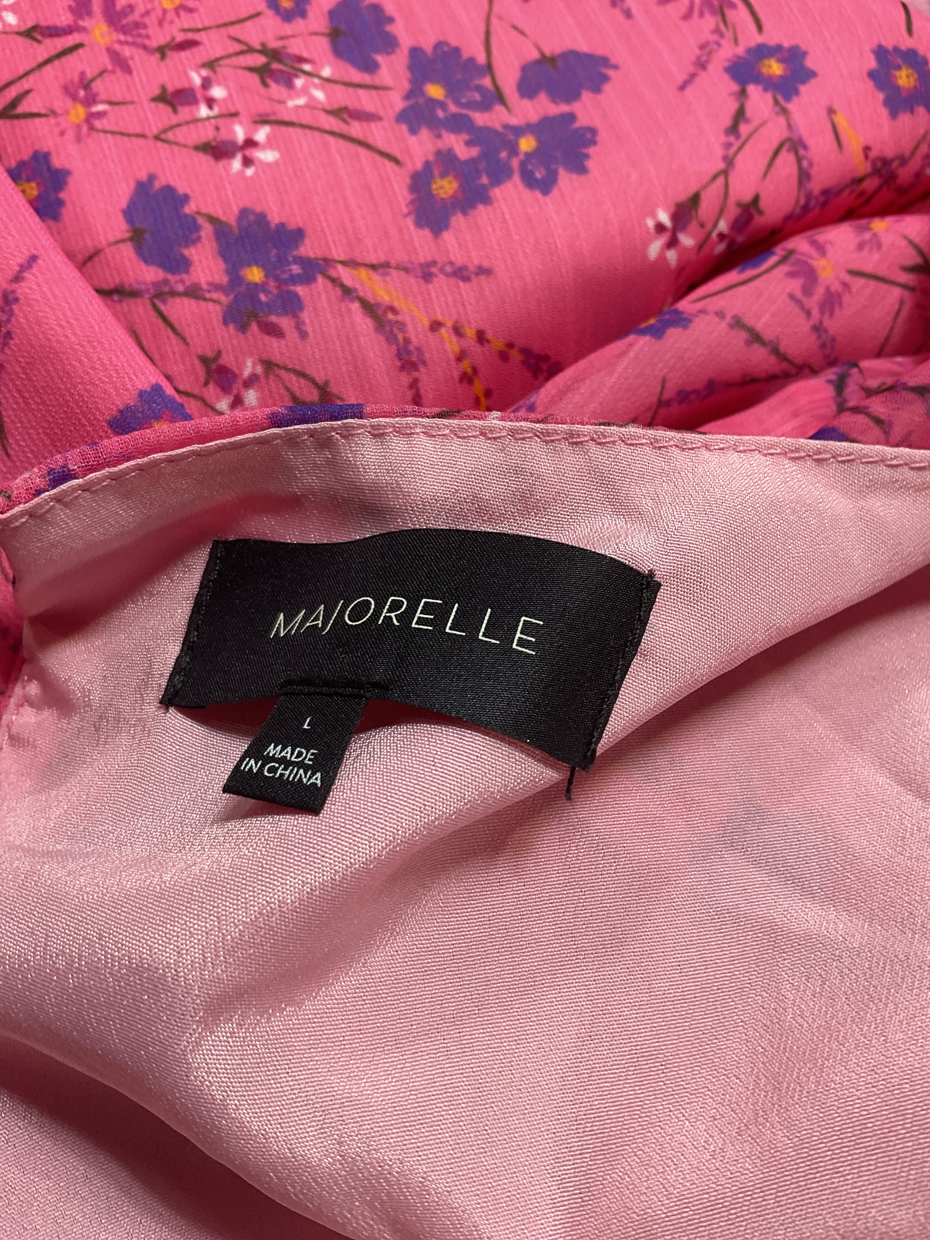 Elaine Midi Dress In Pink Baybreeze - Image 4