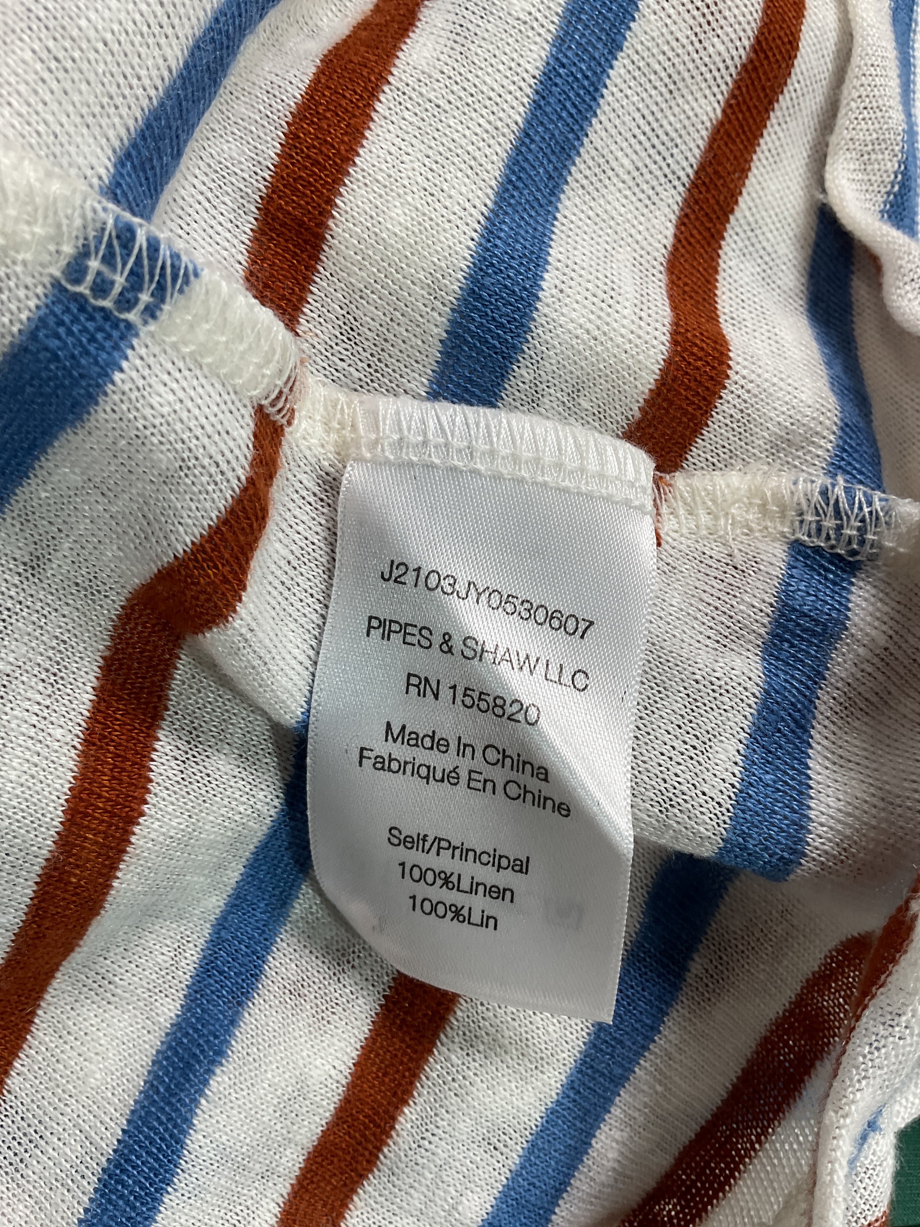 Benji Striped Tee - Image 2