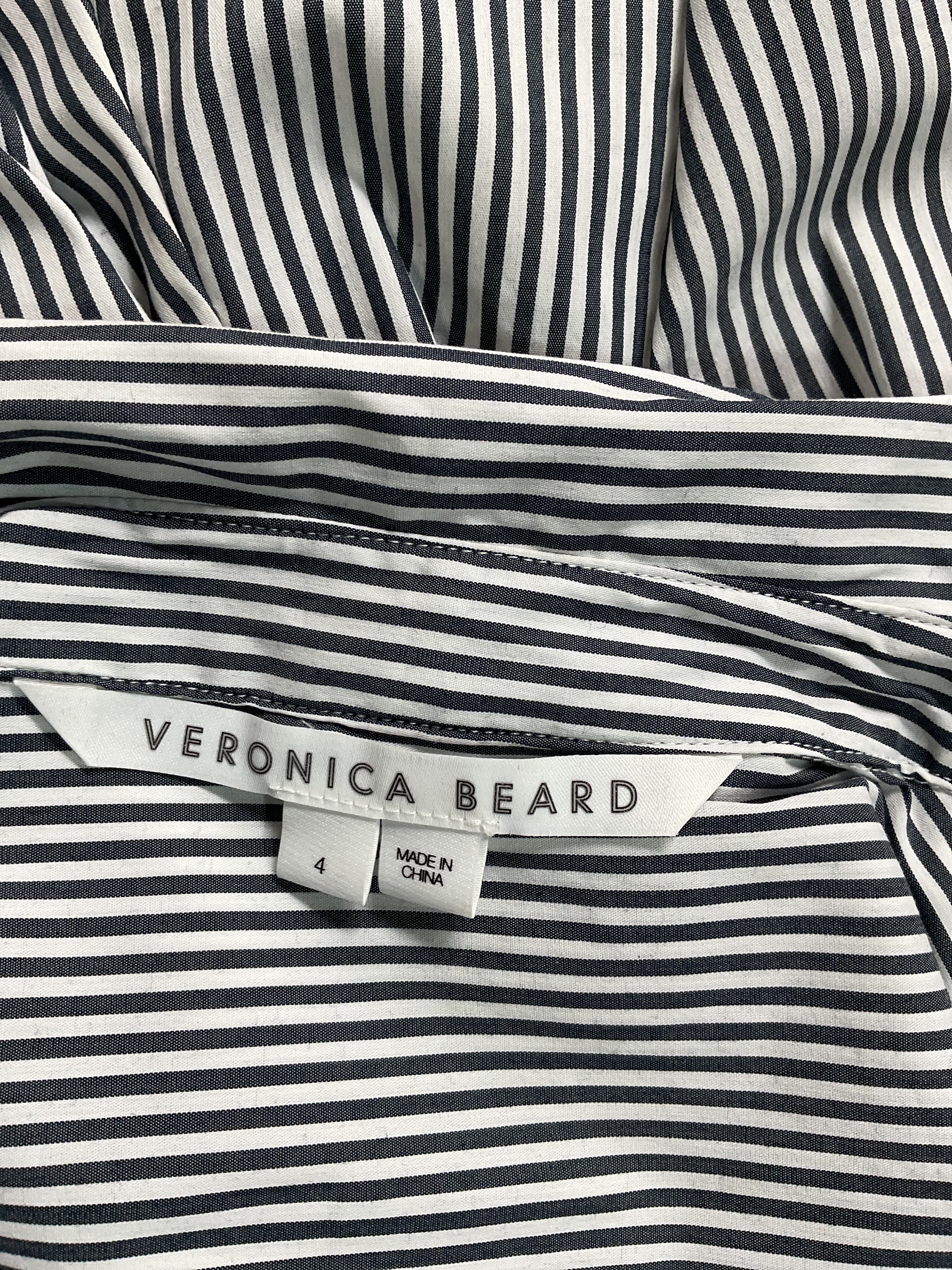 Rosamund Striped Wrap Shirt - Image 4
