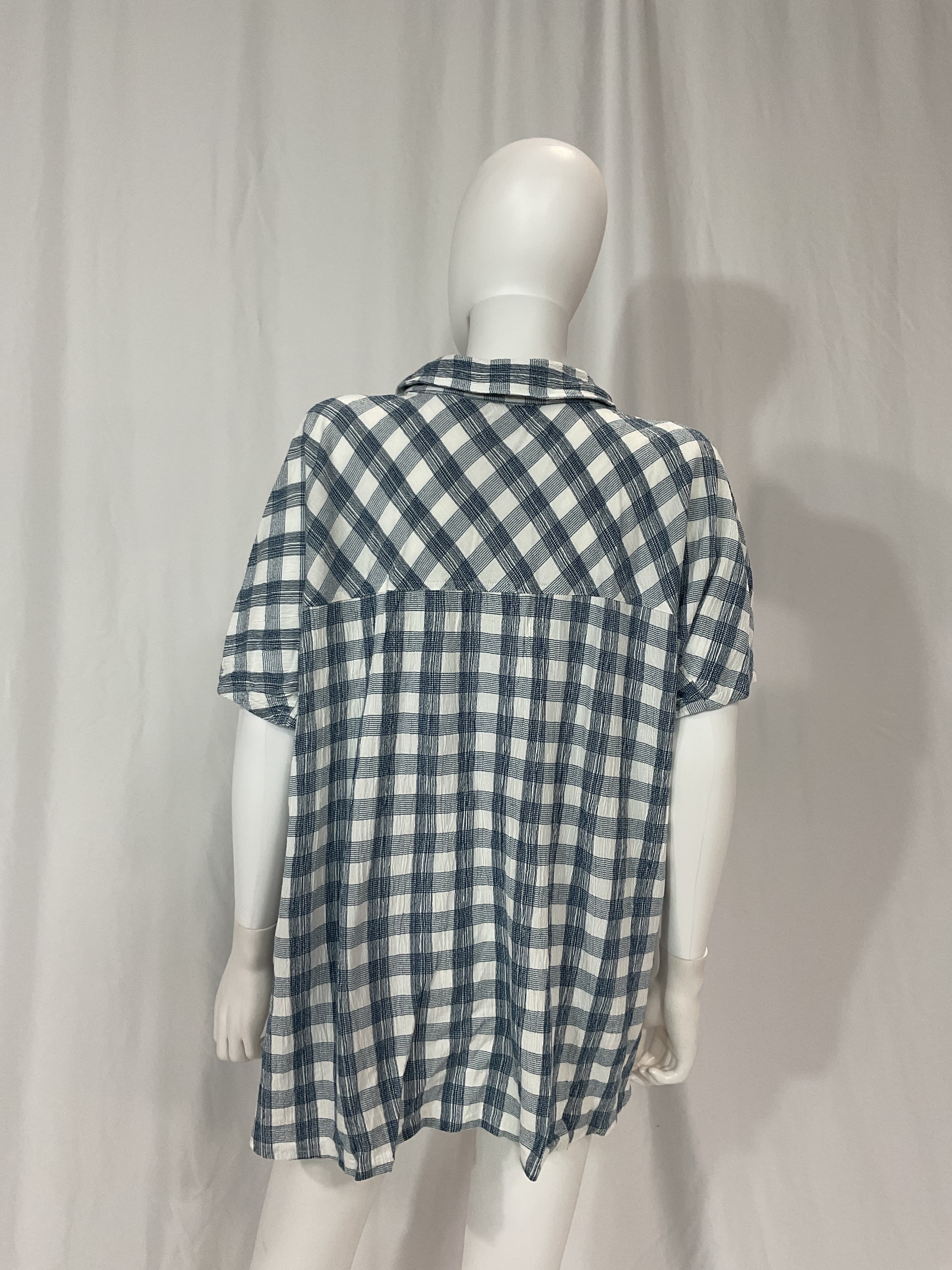 The Aubrey Crinkle Plaid Shirt - Image 3