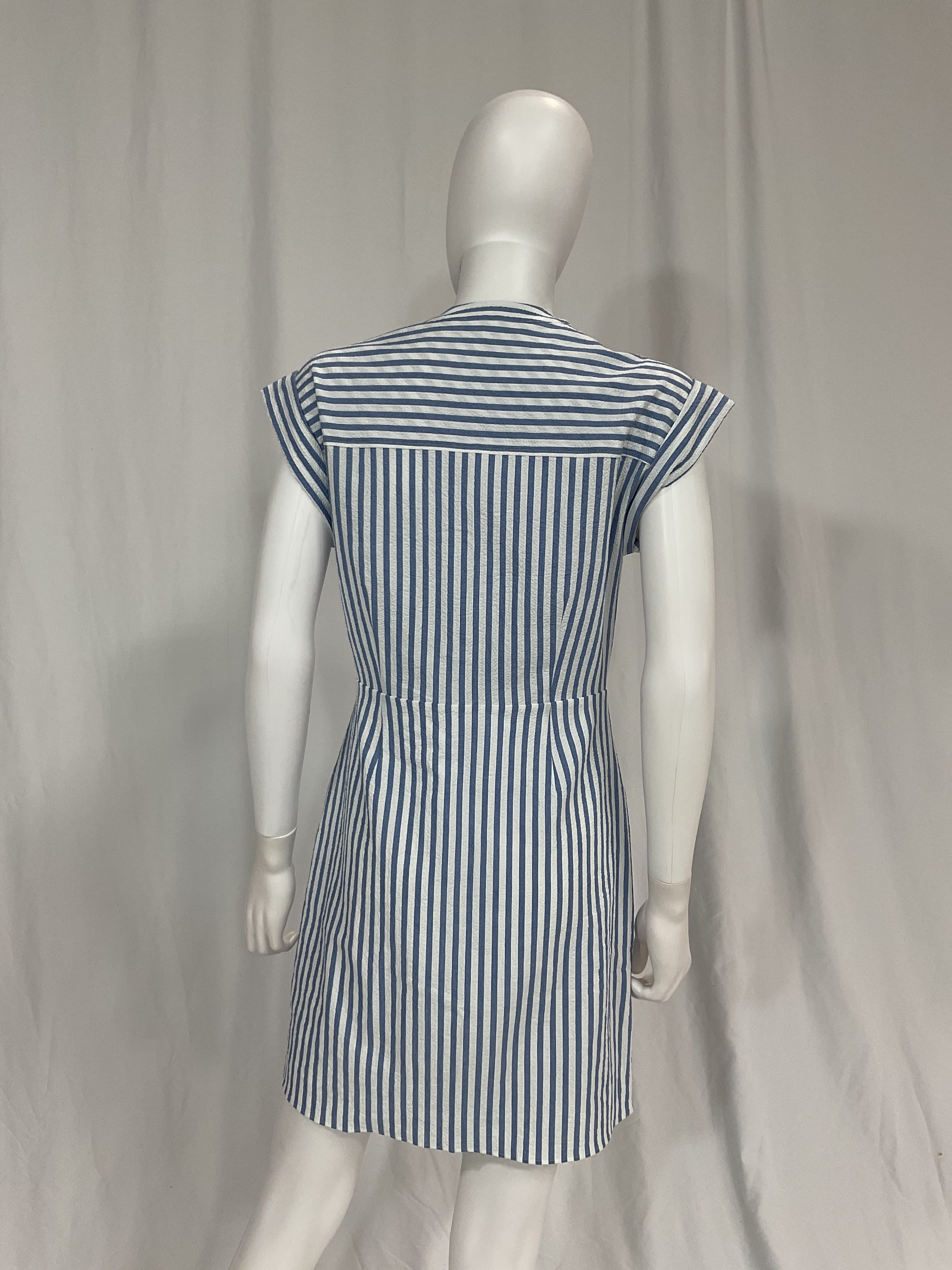 Giuliana Seersucker Dress - Image 4