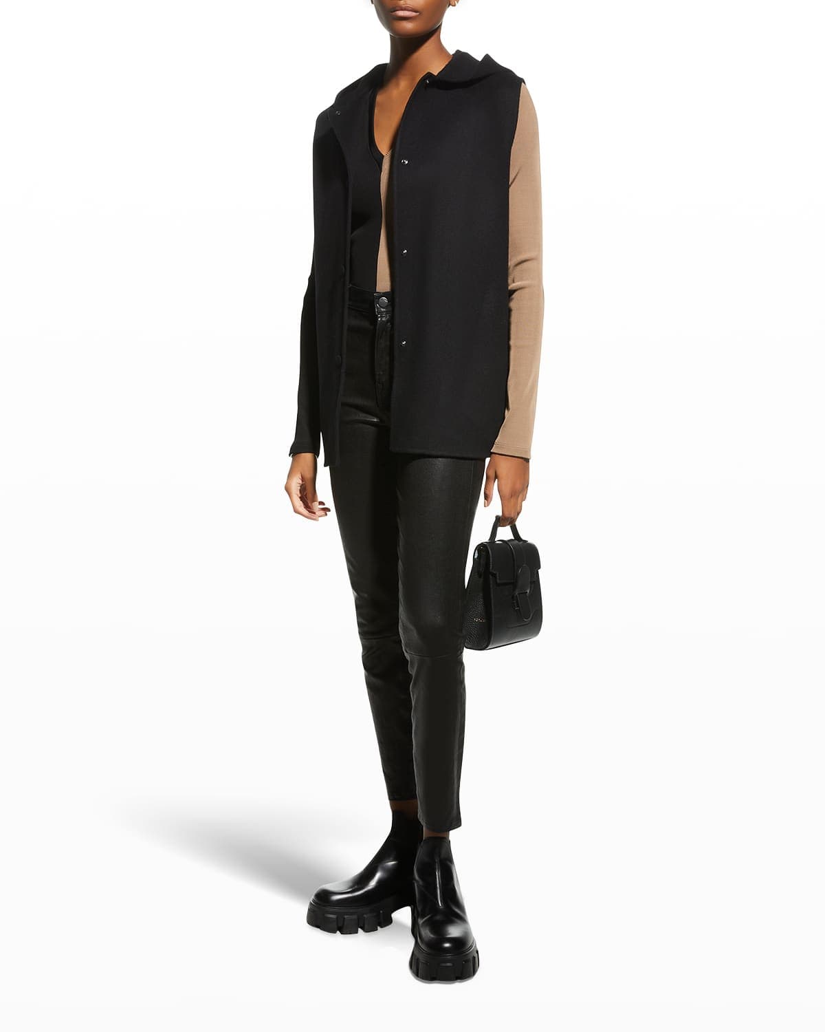 Theory Clairene Vest Df Luxe New Di NMS21_T29B7 - Image 1