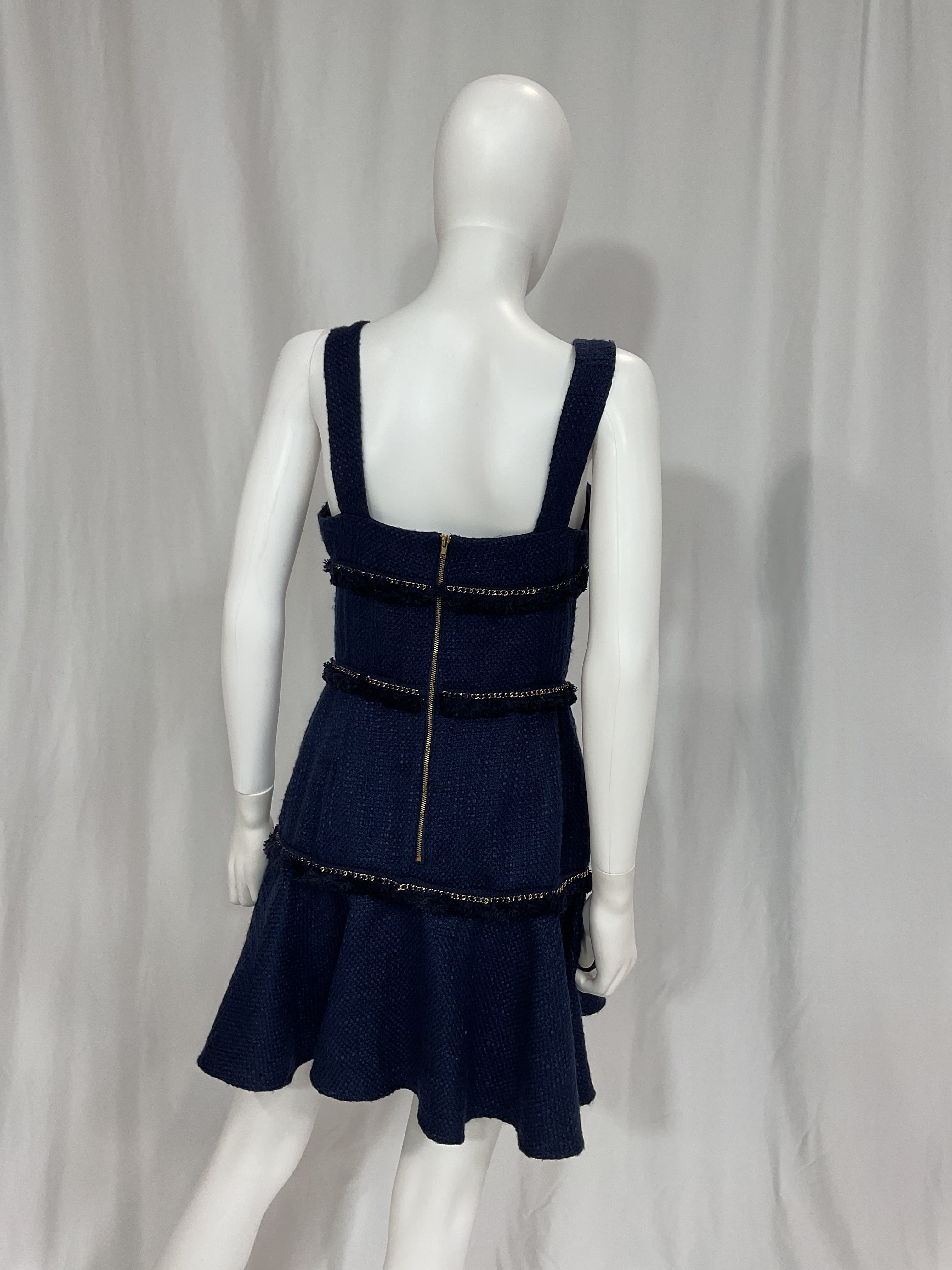 Annalise Mini Dress In Navy - Image 2