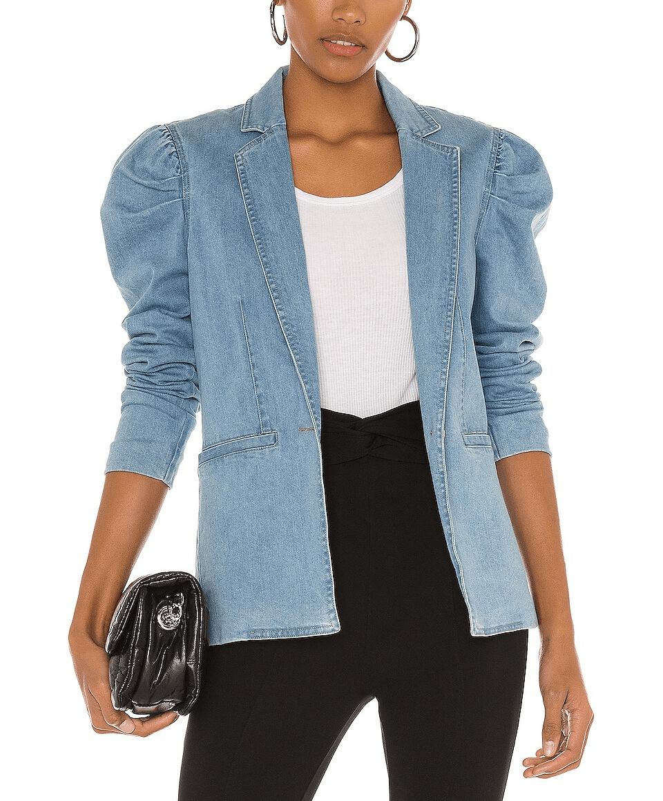 Balsam Denim Blazer - Image 1