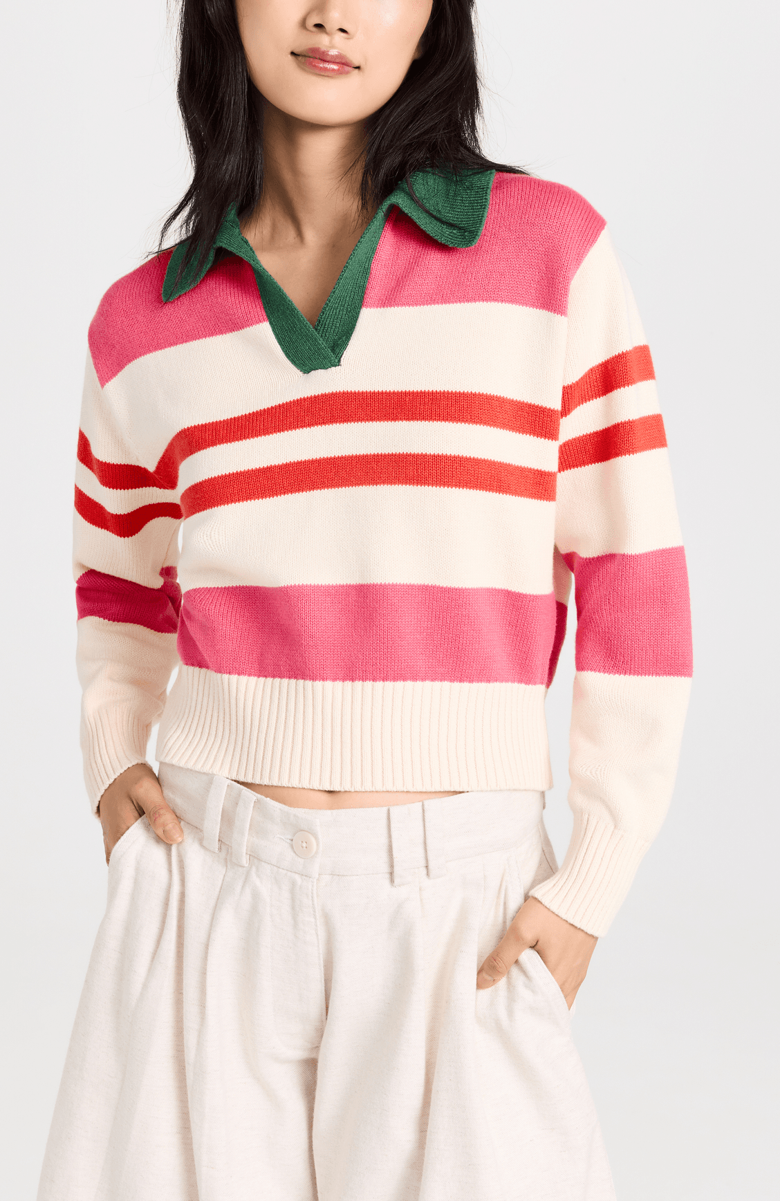 Parker Polo Sweater - Image 1