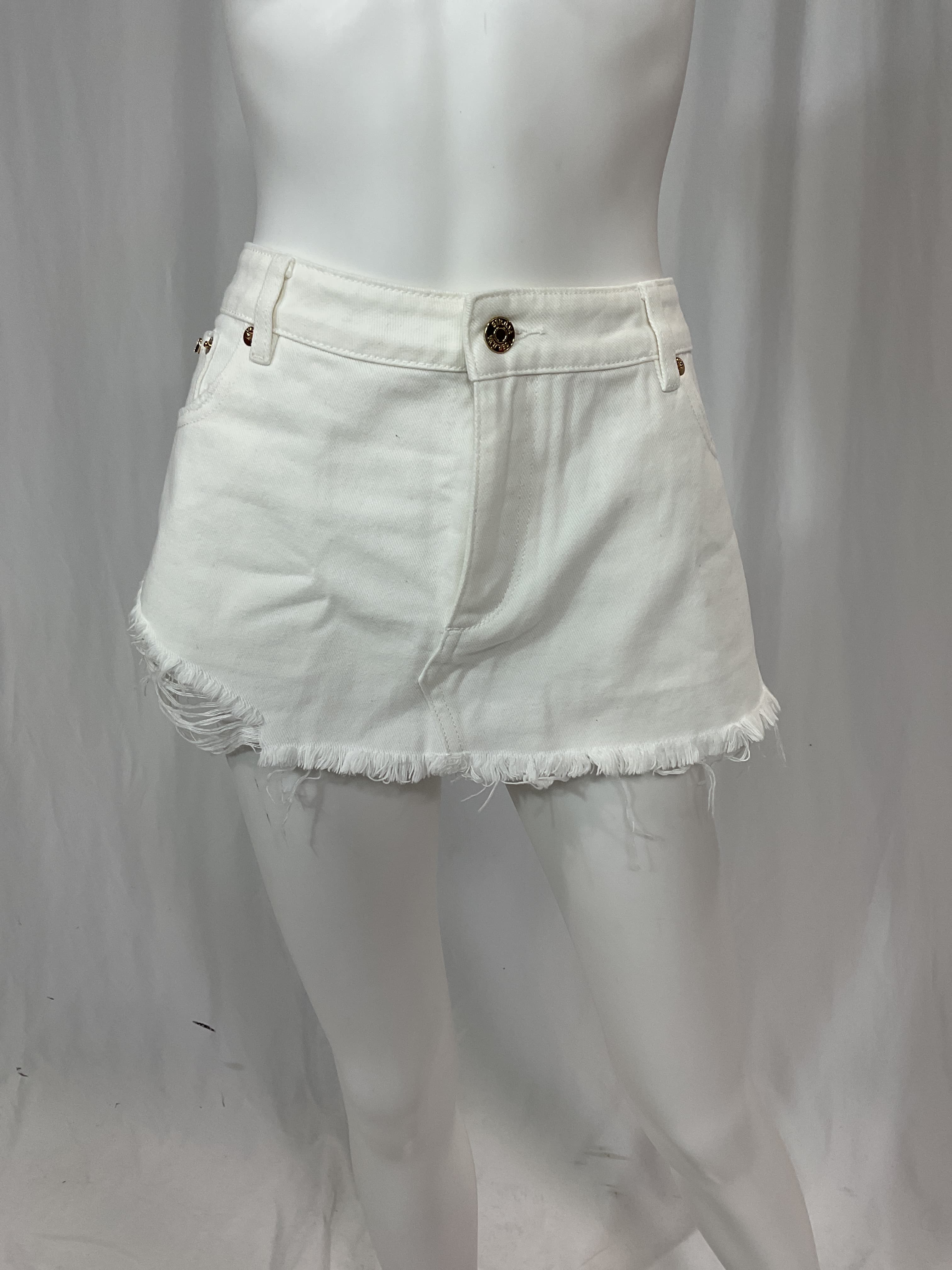Vanessa Skirt In White - Image 2
