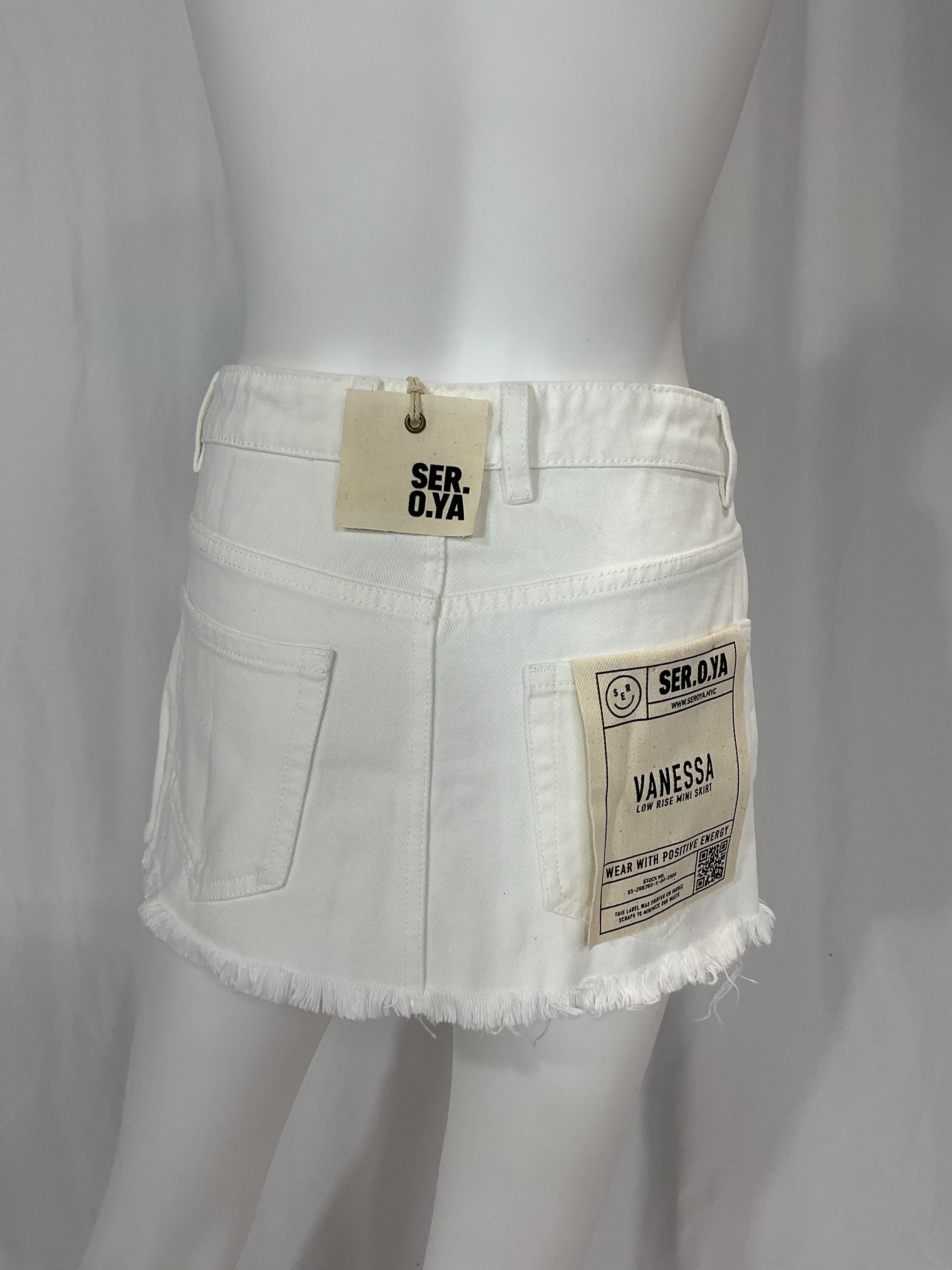 Vanessa Skirt In White - Image 4