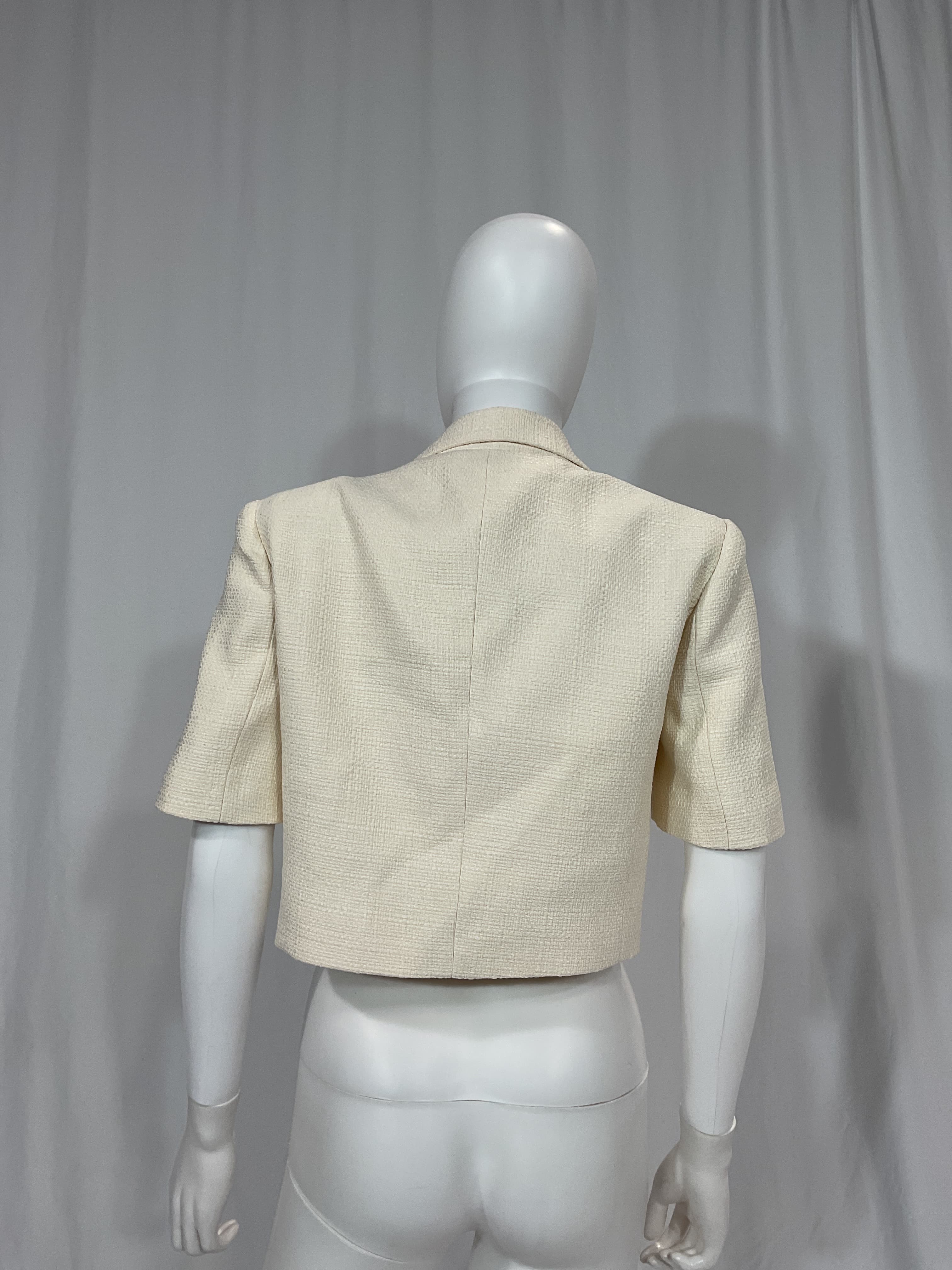 Siarah Jacket In Cream - Image 2