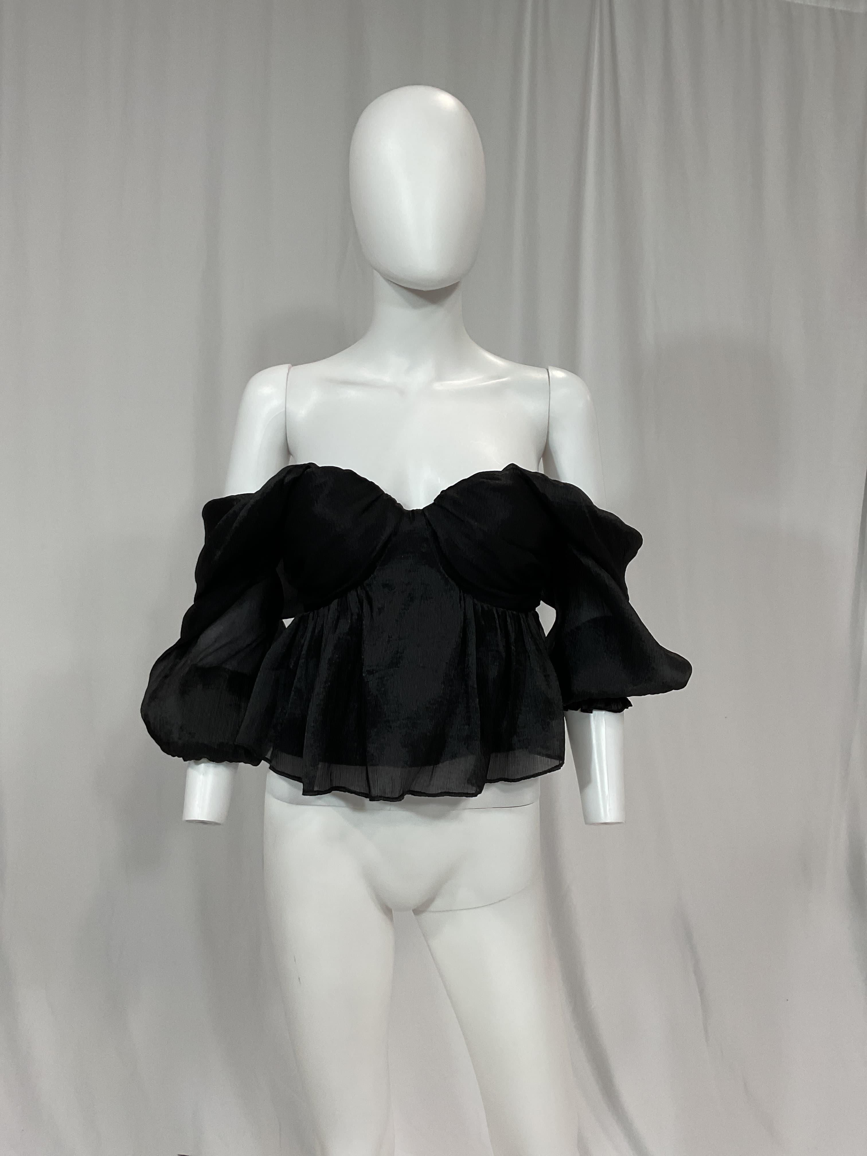 House Of Harlow 1960 X Revolve Burna Blouse In Black - Image 2