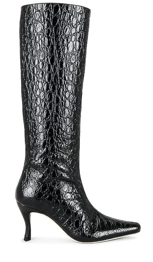 Stevie 42 Boot In Black - Image 1