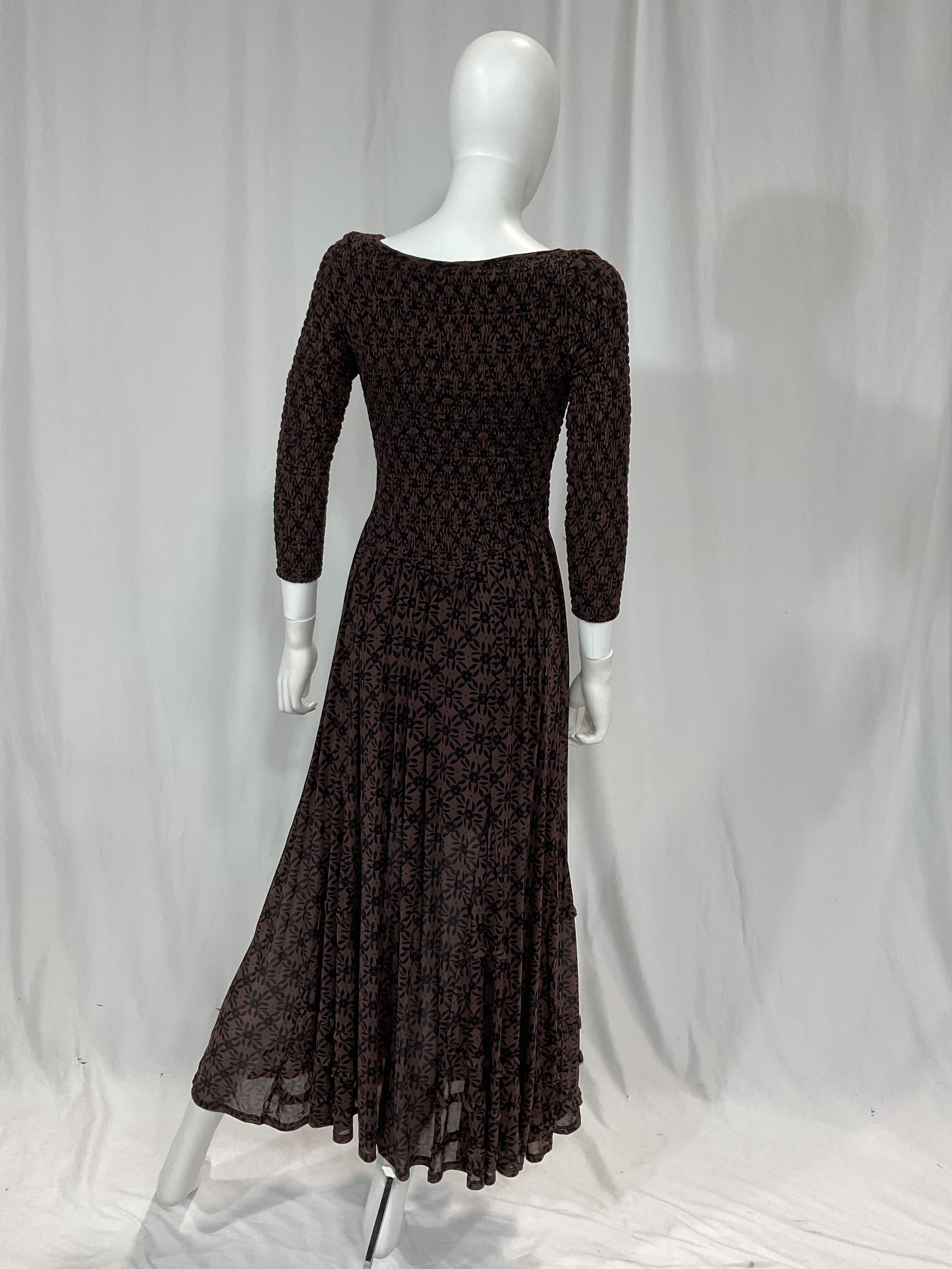 Its Fate Midi In Brown Combo - Image 3