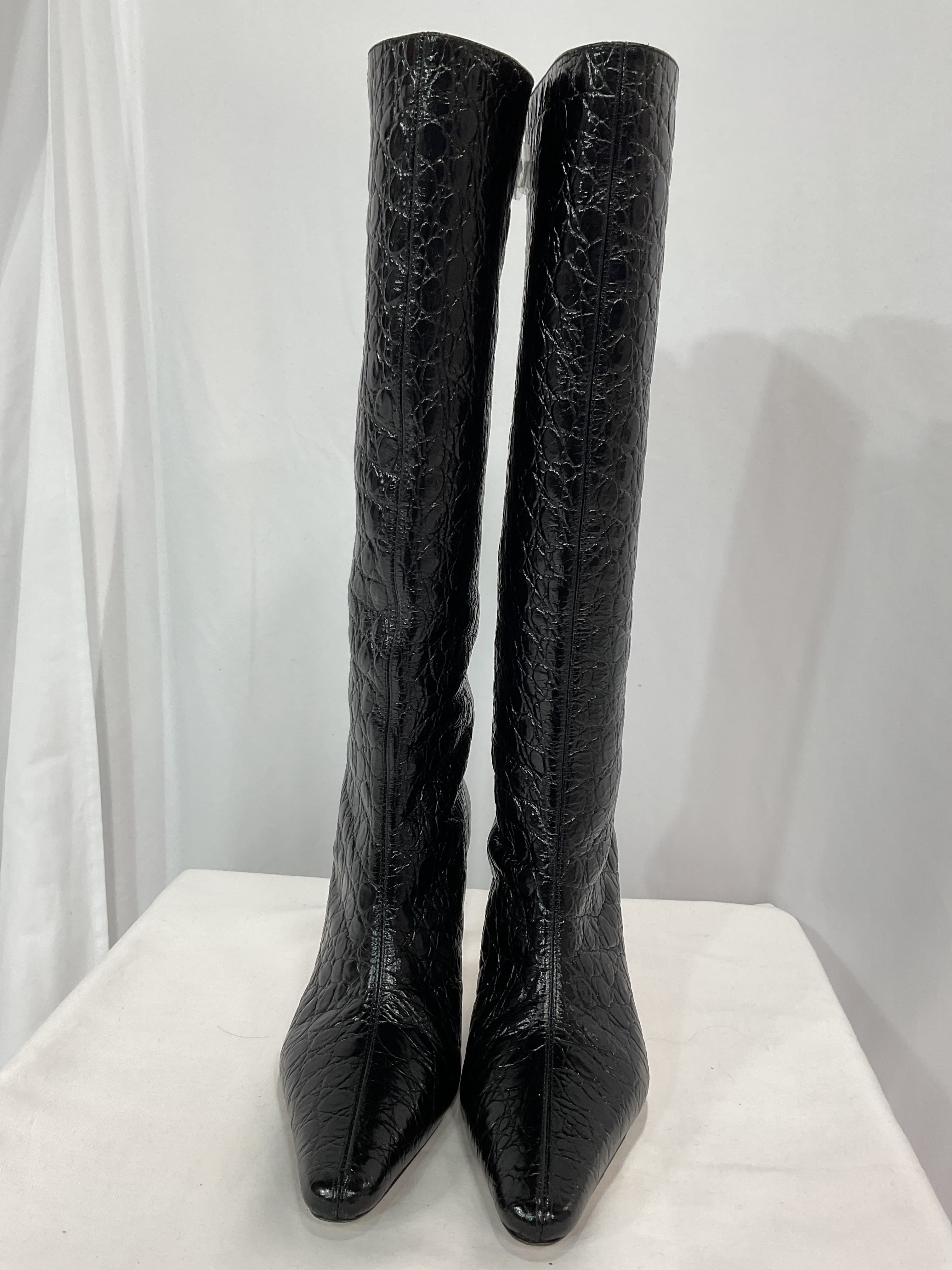 Stevie 42 Boot In Black - Image 4