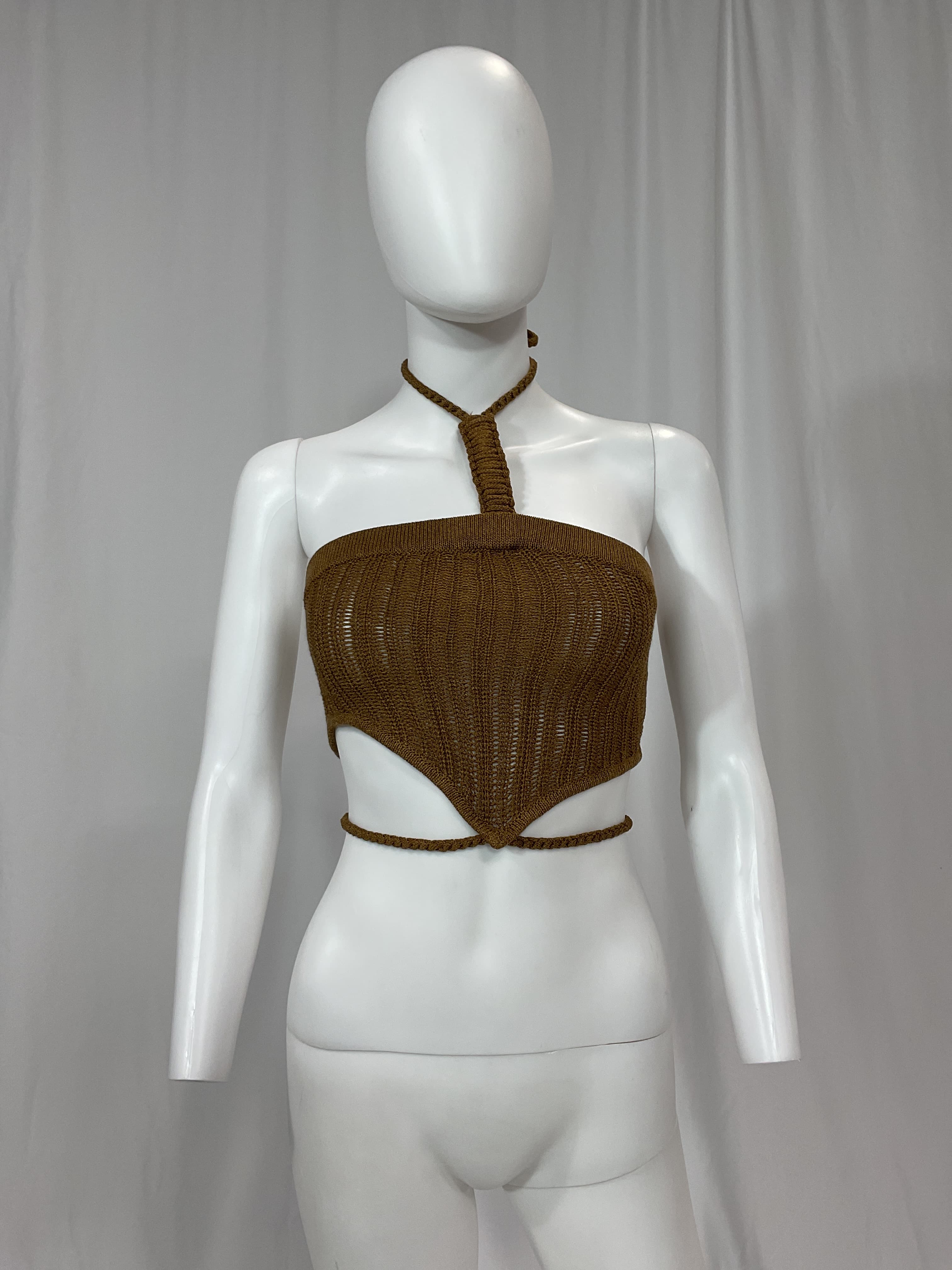 Michael Costello X Revolve Sylvan Knit Top In Dark Sand - Image 2