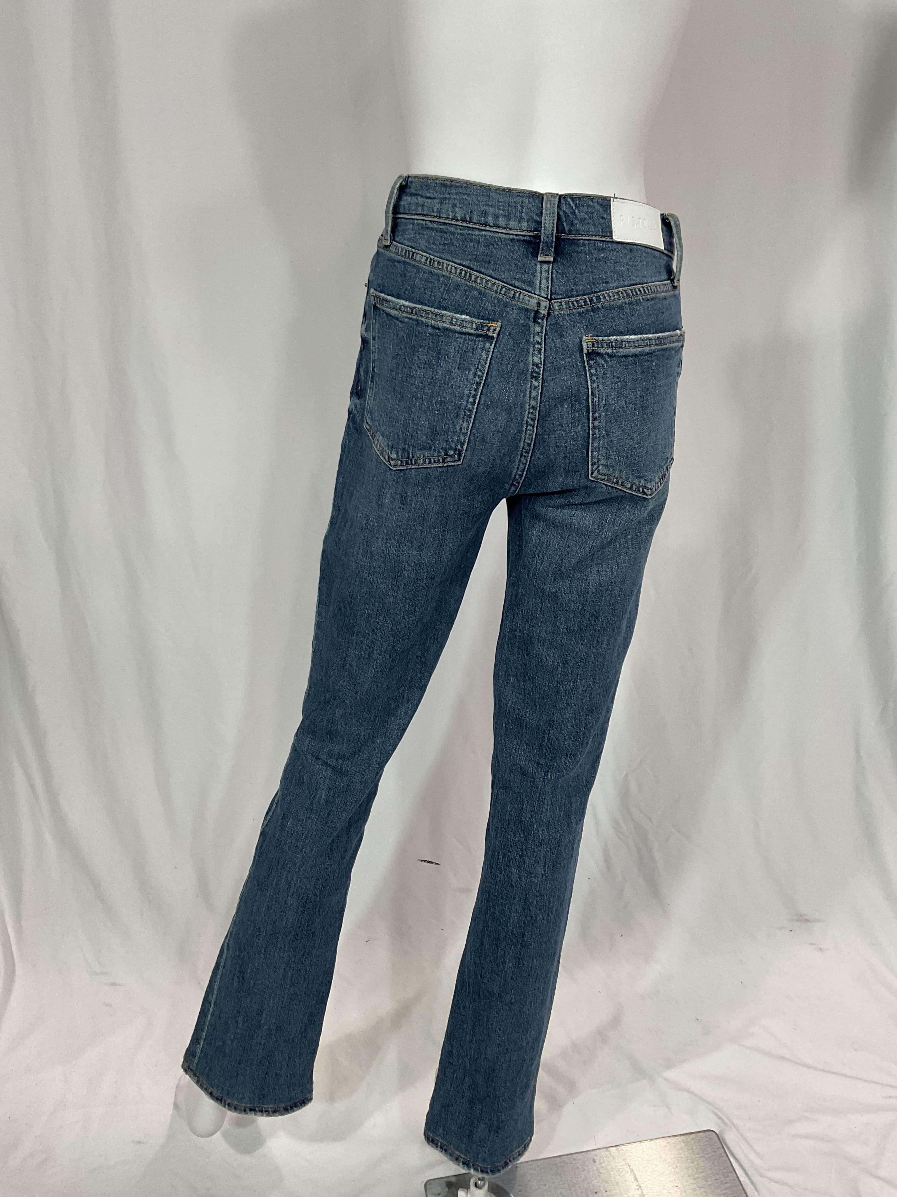 Colleen High Rise Slim Flare In Willow - Image 3