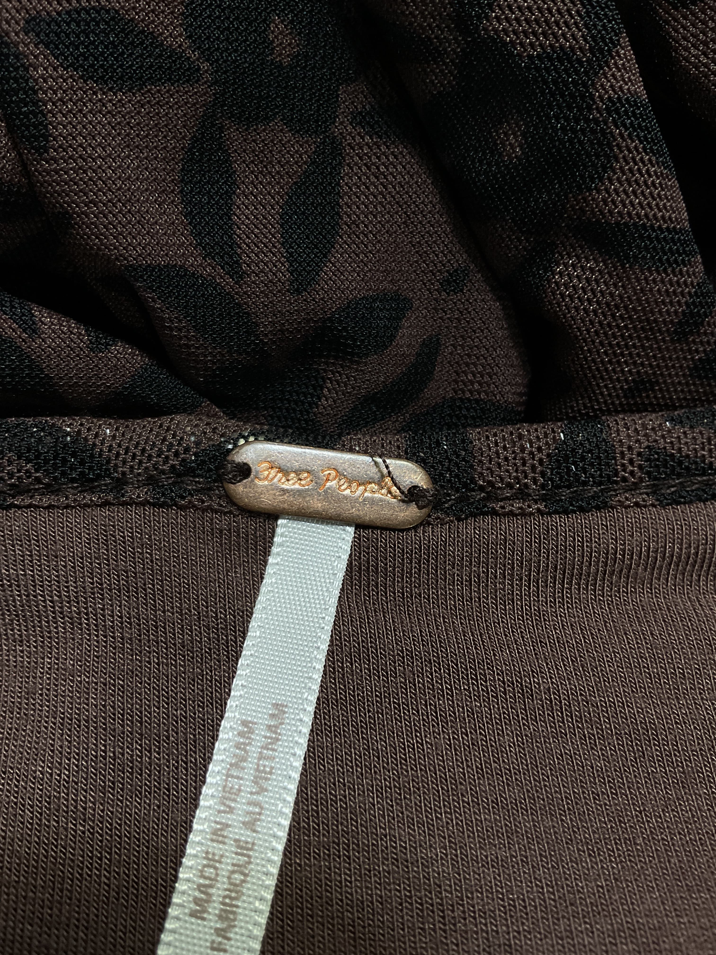Its Fate Midi In Brown Combo - Image 4