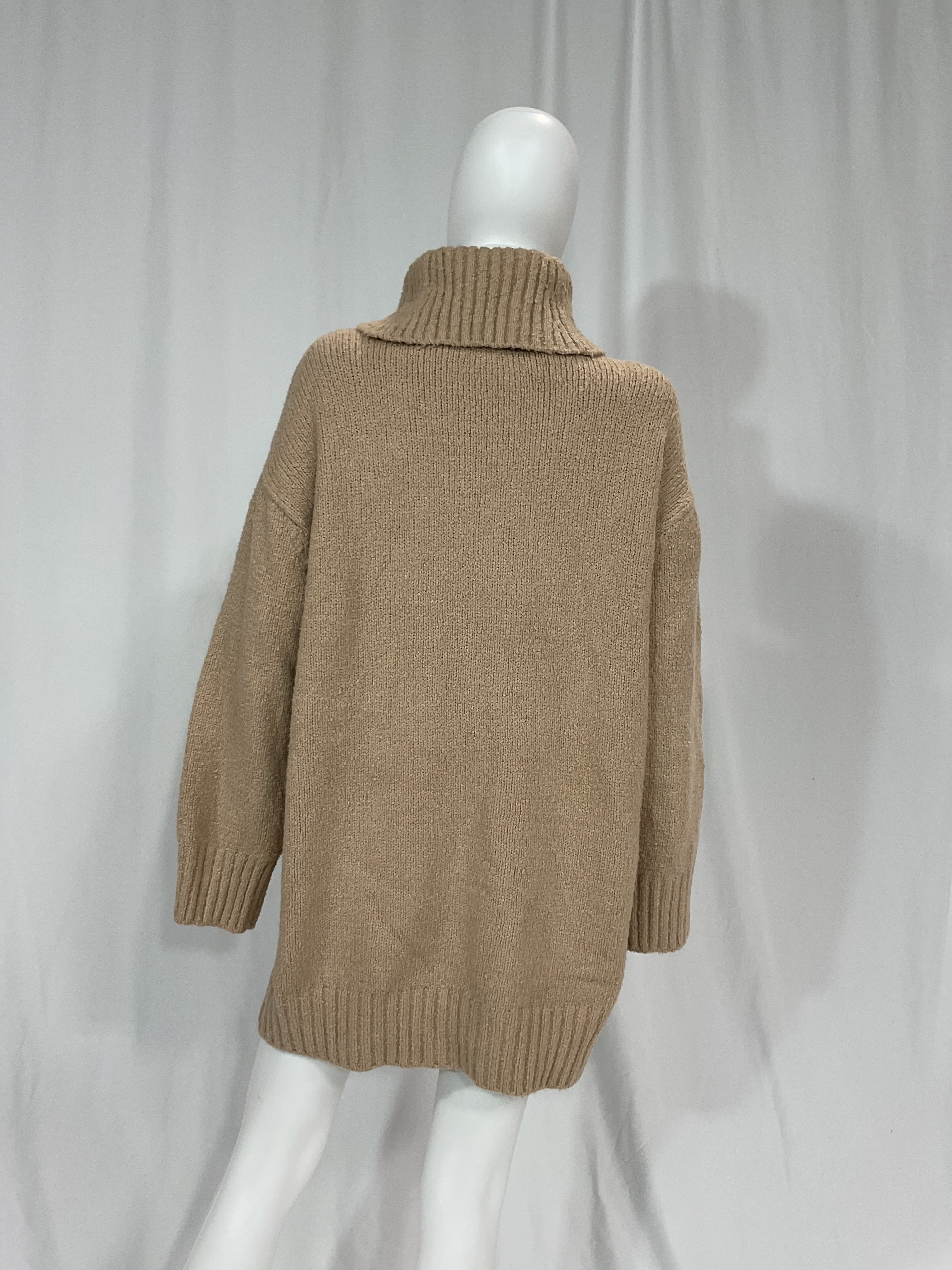 Ameya Sweater Dress In Light Beige - Image 4