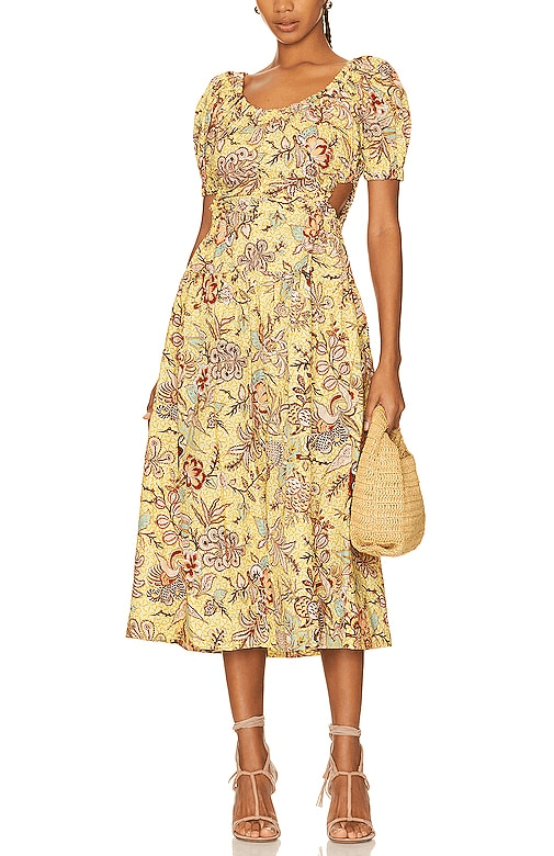 Golda Dress In Calla Lily - Image 1