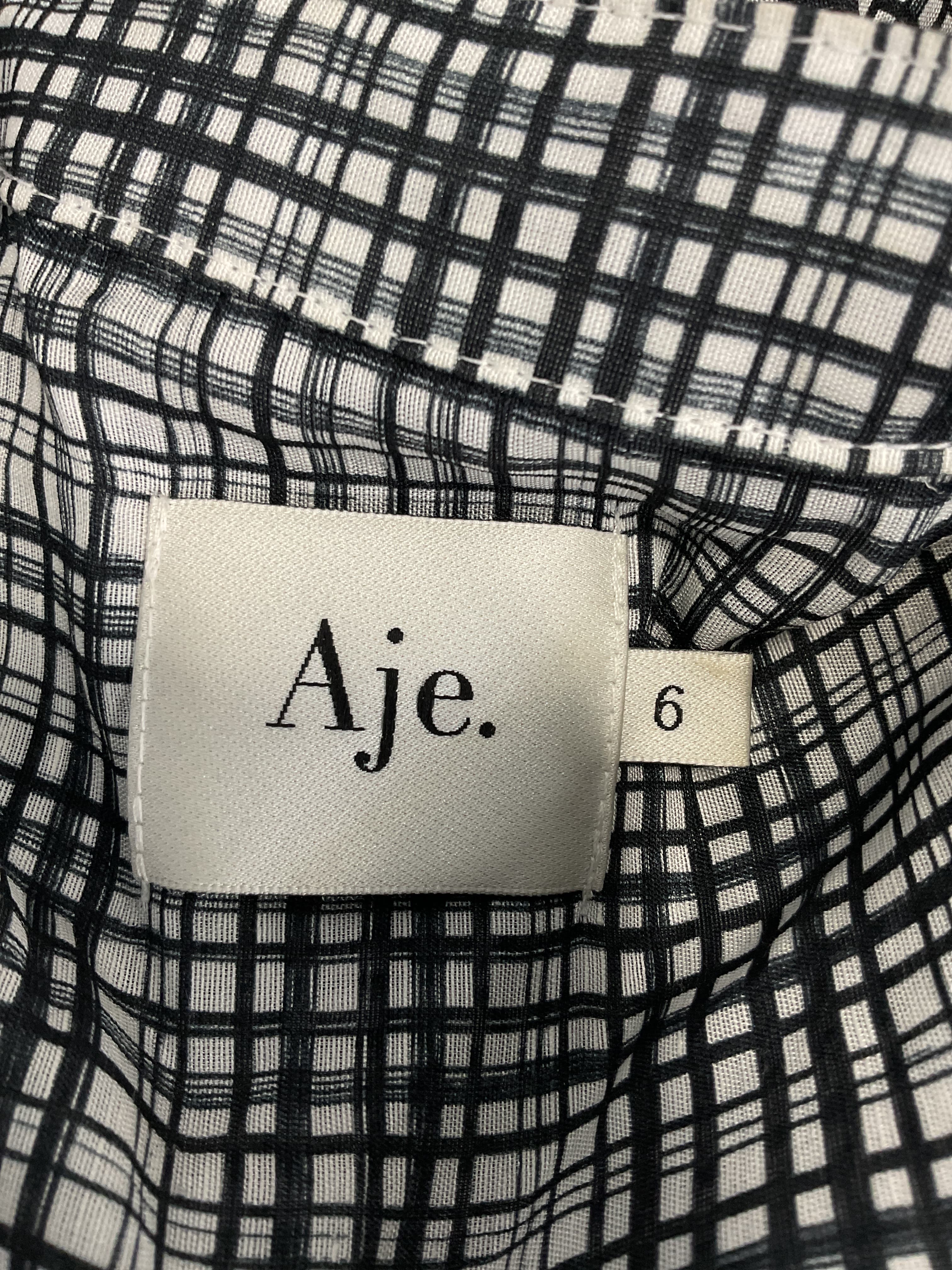 Memento Plaid Ruffle Blouse - Image 2