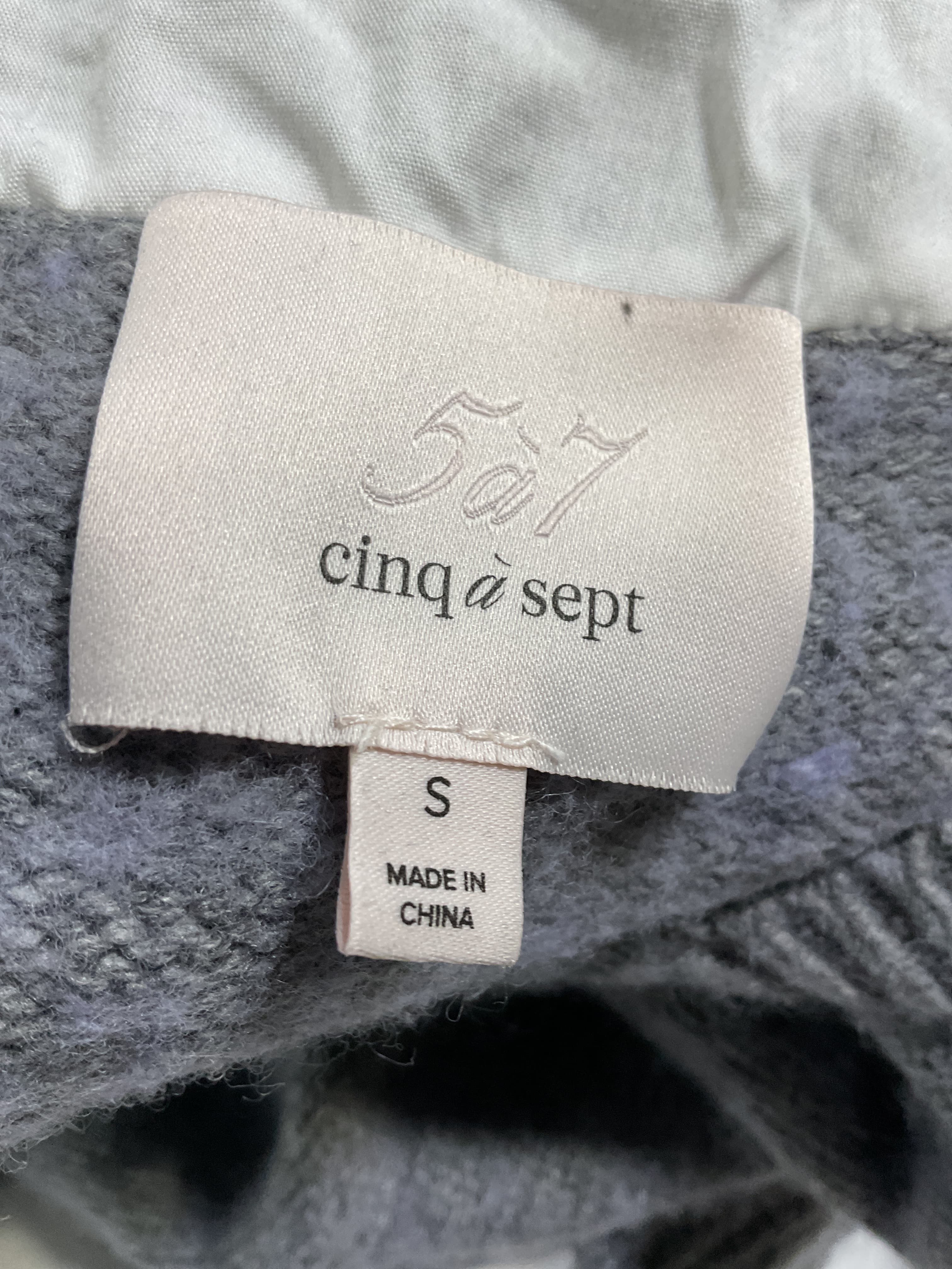Collar Santina Dress In Heather Grey - Image 4