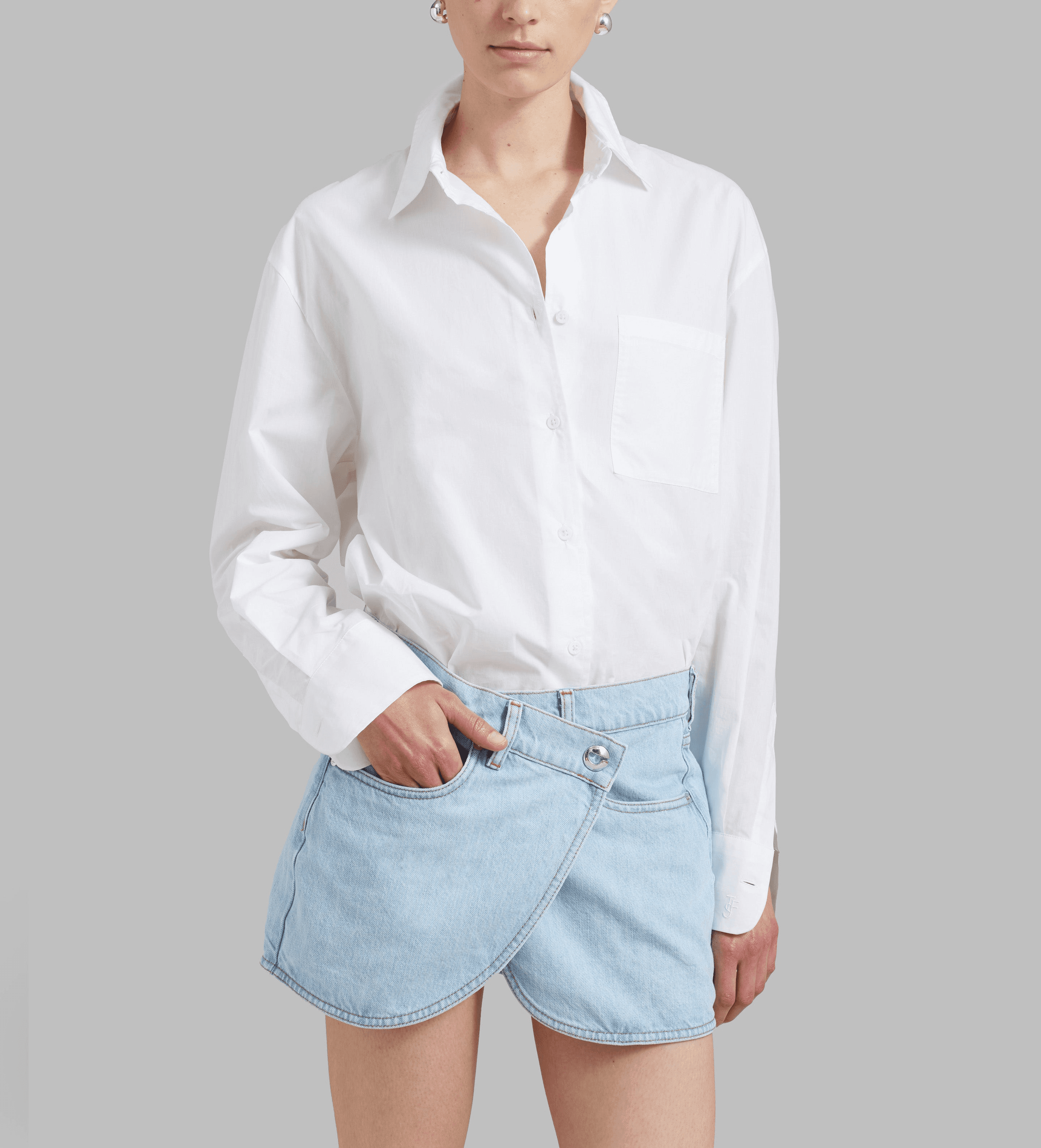 Coperni Denim Mini Skirt - Image 1