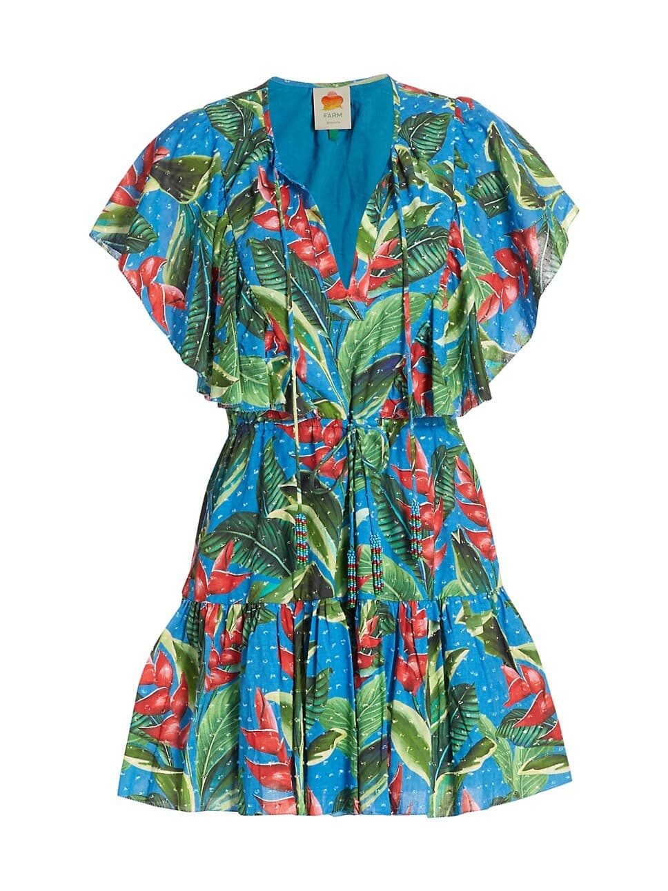 Dream Garden Mini A-Line Dress - Image 1